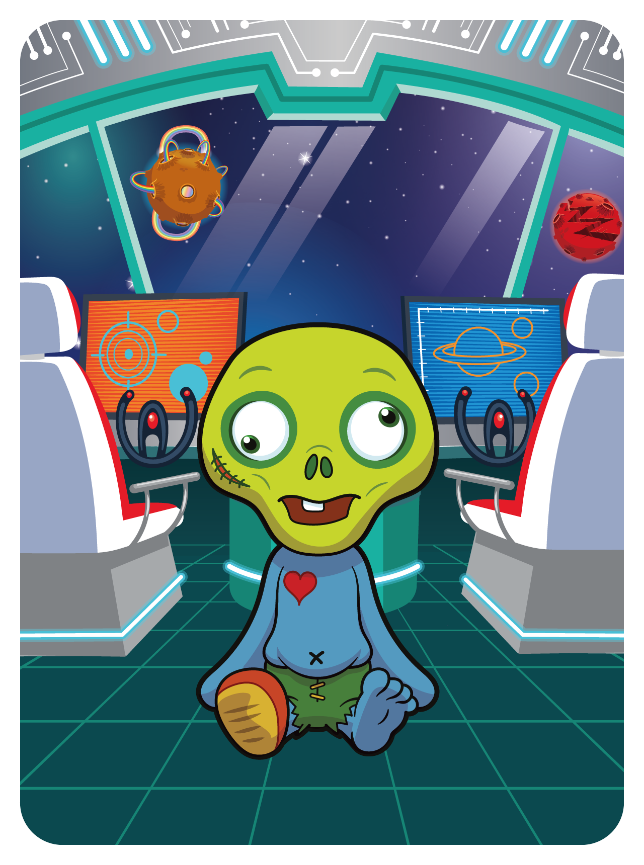 Gary Vaynerchuk - VeeFriends Series 2 - Zealous Zombie #11374 - NFT # 11374