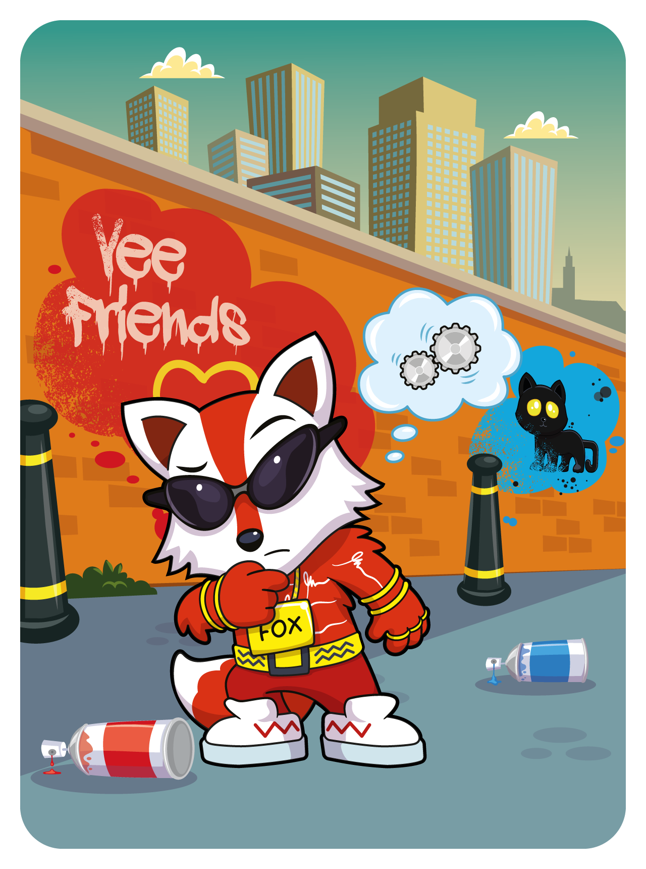 Gary Vaynerchuk - VeeFriends Series 2 - Flex'n Fox #11400 - NFT # 11400