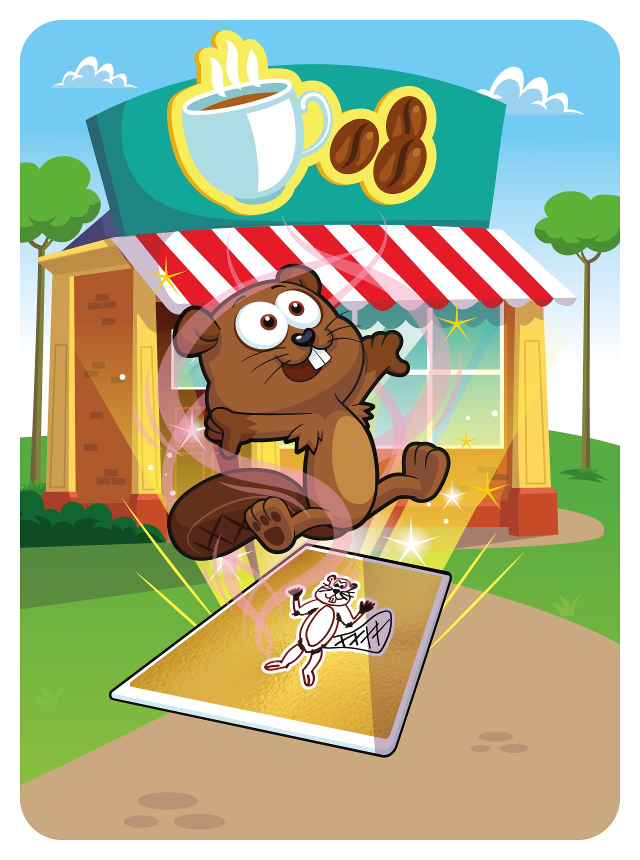 Gary Vaynerchuk - VeeFriends Series 2 - Boisterous Beaver #1145 - NFT # 1145