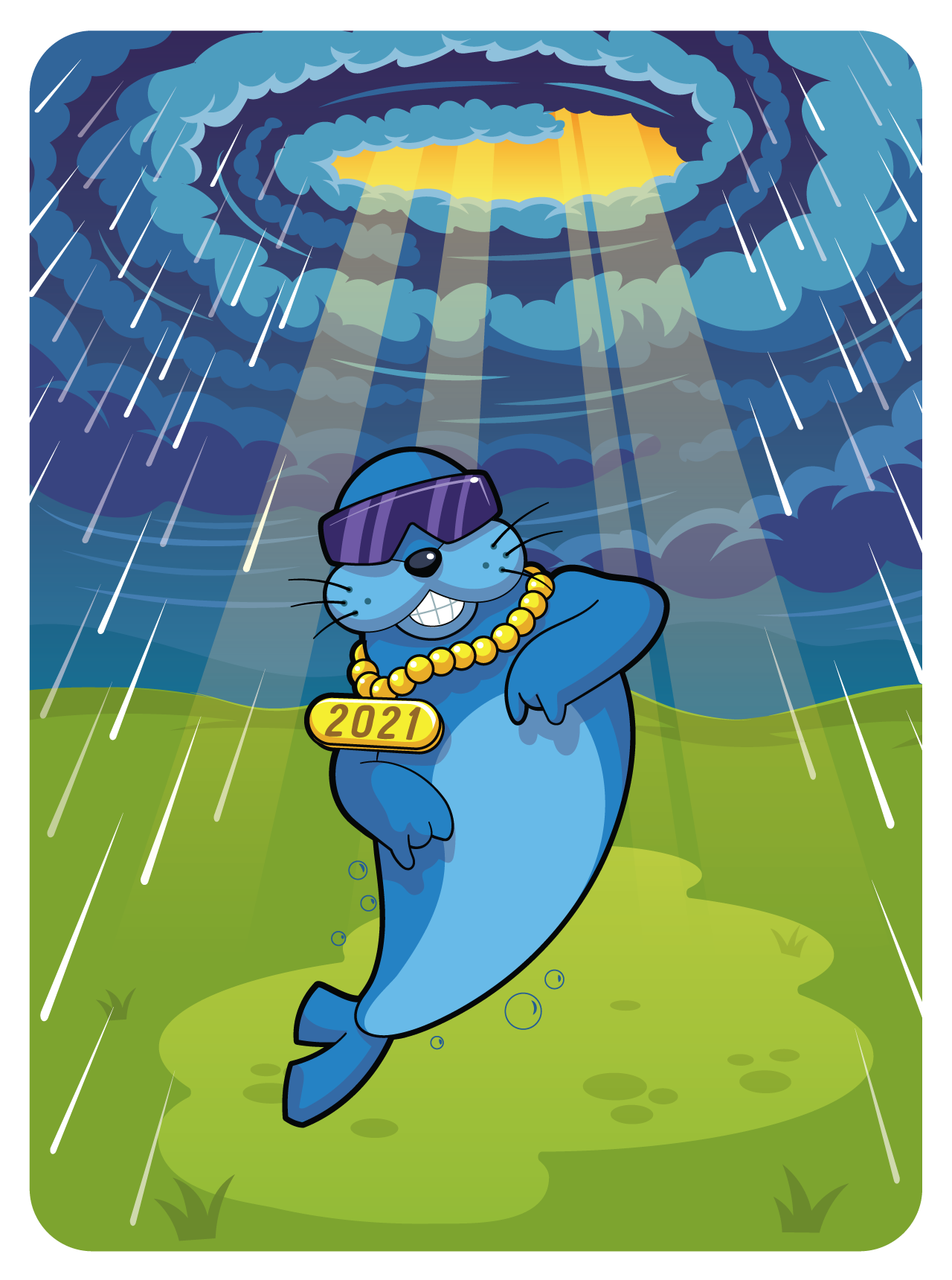 Gary Vaynerchuk - VeeFriends Series 2 - Swaggy Sea Lion #11476 - NFT # 11476