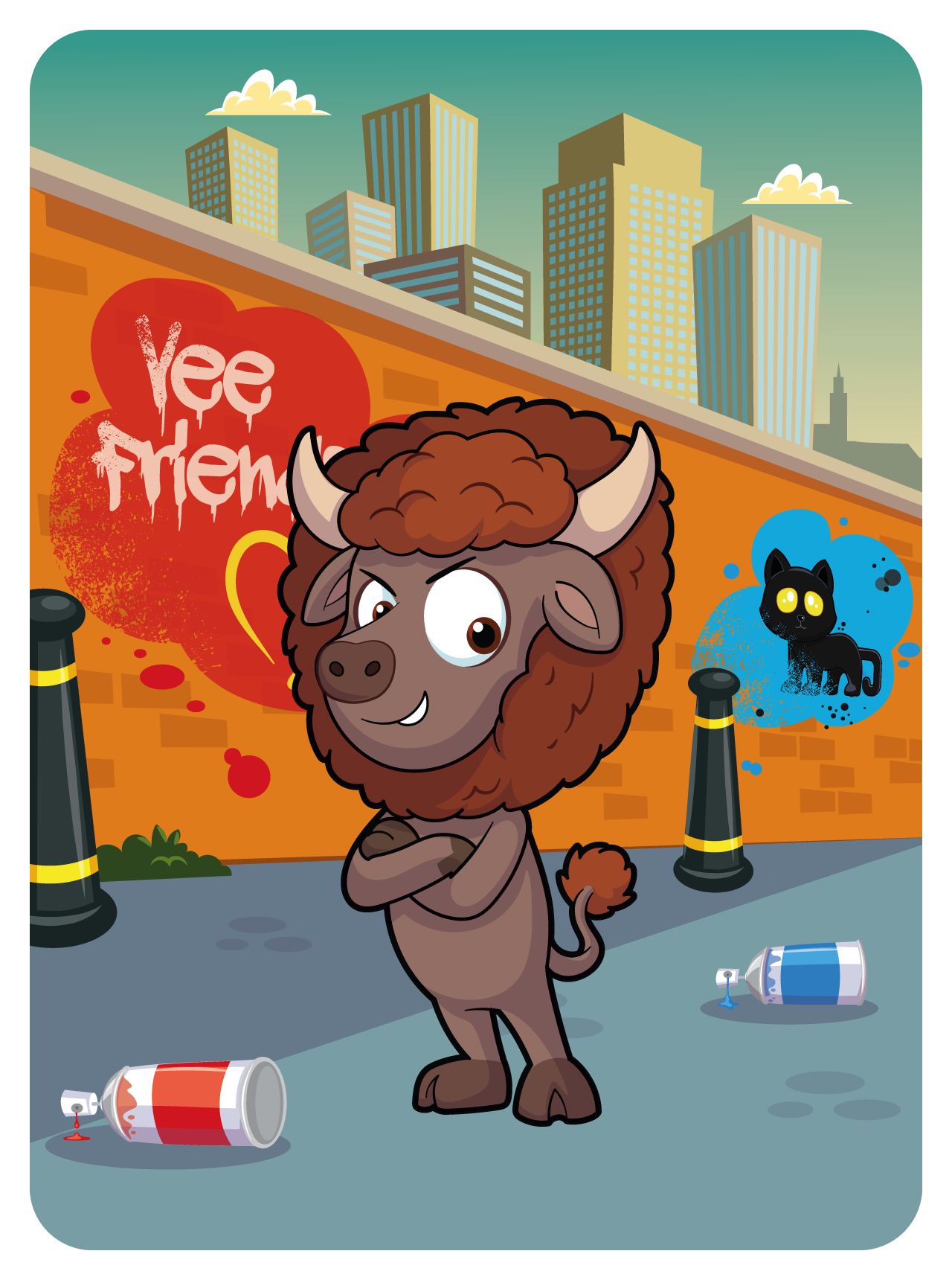 Gary Vaynerchuk - VeeFriends Series 2 - Brave Bison #11485 - NFT # 11485