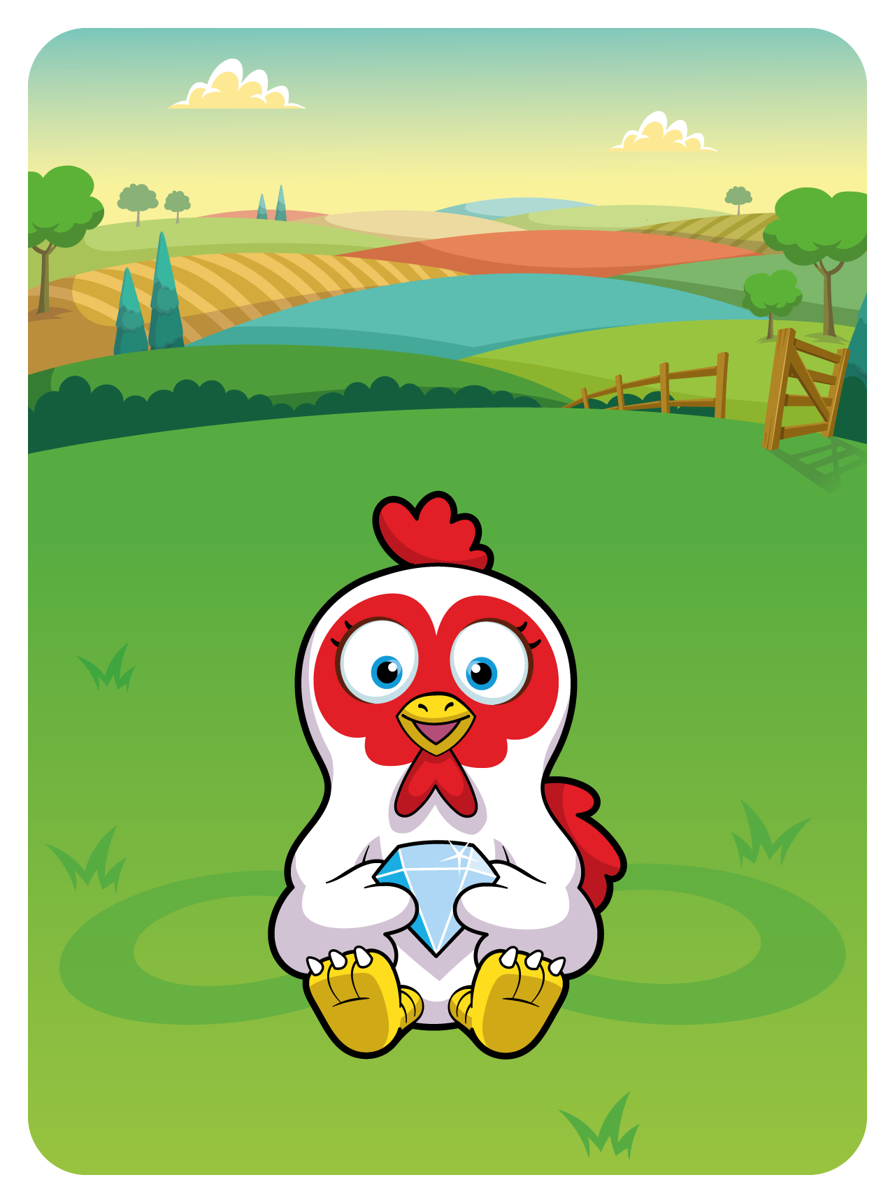 Gary Vaynerchuk - VeeFriends Series 2 - "Diamond Hands" Hen #11519 - NFT # 11519