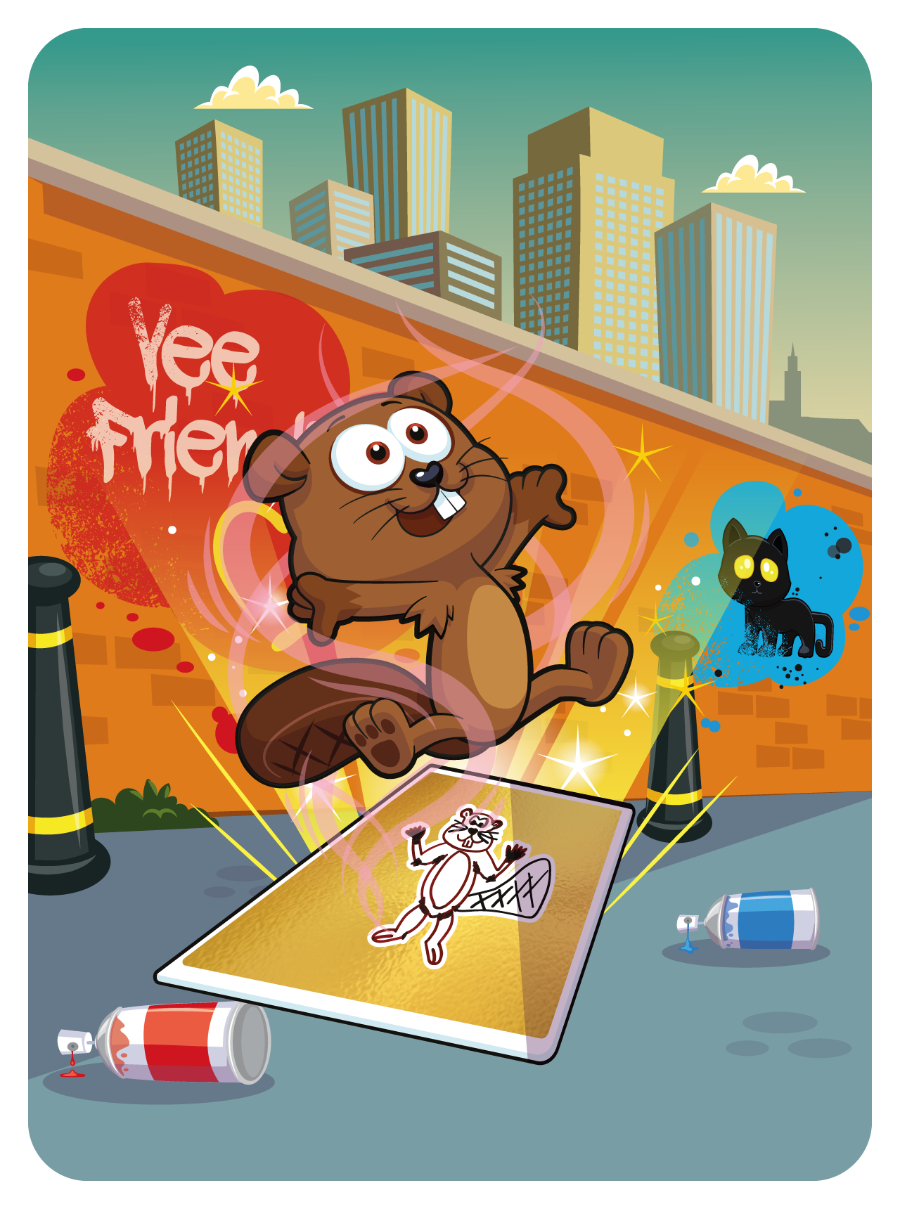 Gary Vaynerchuk - VeeFriends Series 2 - Boisterous Beaver #1153 - NFT # 1153