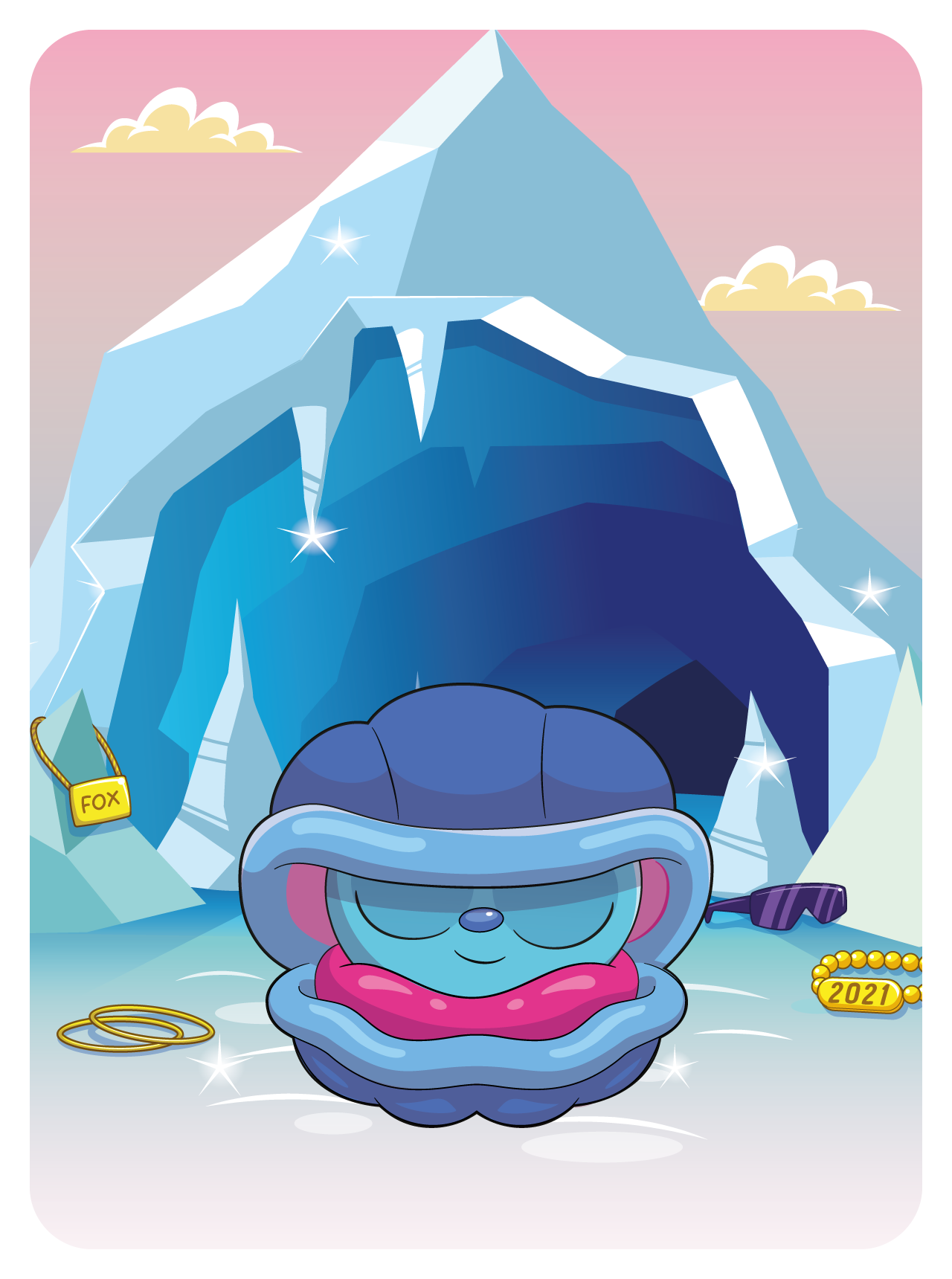 Gary Vaynerchuk - VeeFriends Series 2 - Calm Clam #11536 - NFT # 11536