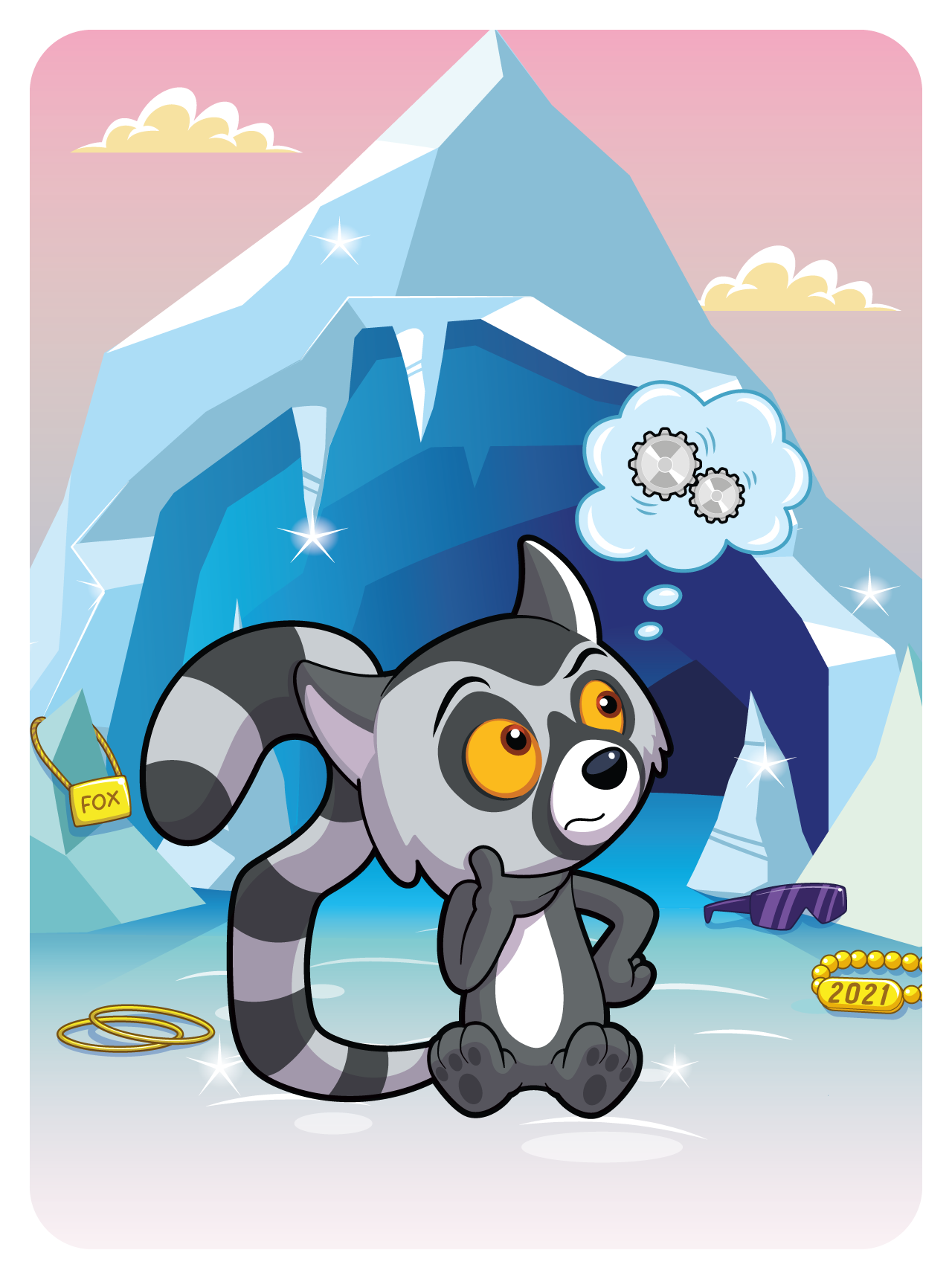 Gary Vaynerchuk - VeeFriends Series 2 - Legendary Lemur #11557 - NFT # 11557