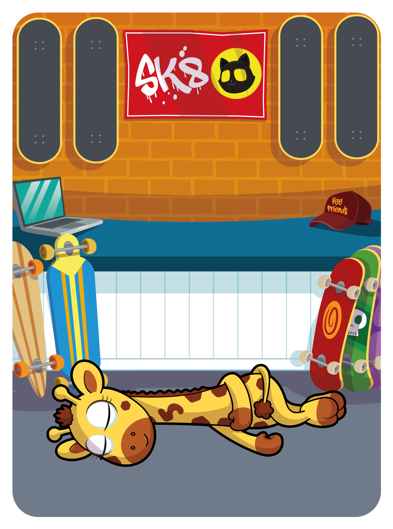 Gary Vaynerchuk - VeeFriends Series 2 - Genuine Giraffe #11589 - NFT # 11589