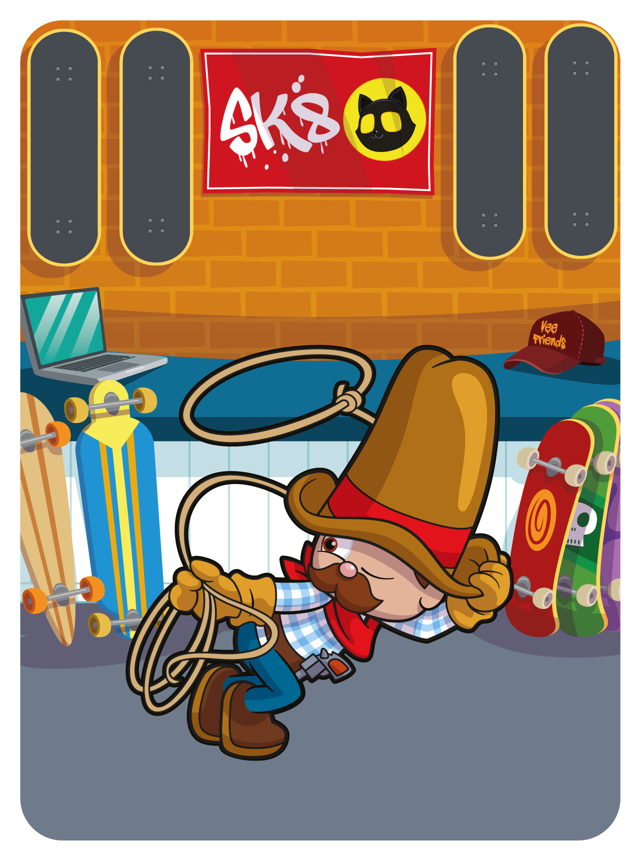 Gary Vaynerchuk - VeeFriends Series 2 - Considerate Cowboy #11600 - NFT # 11600