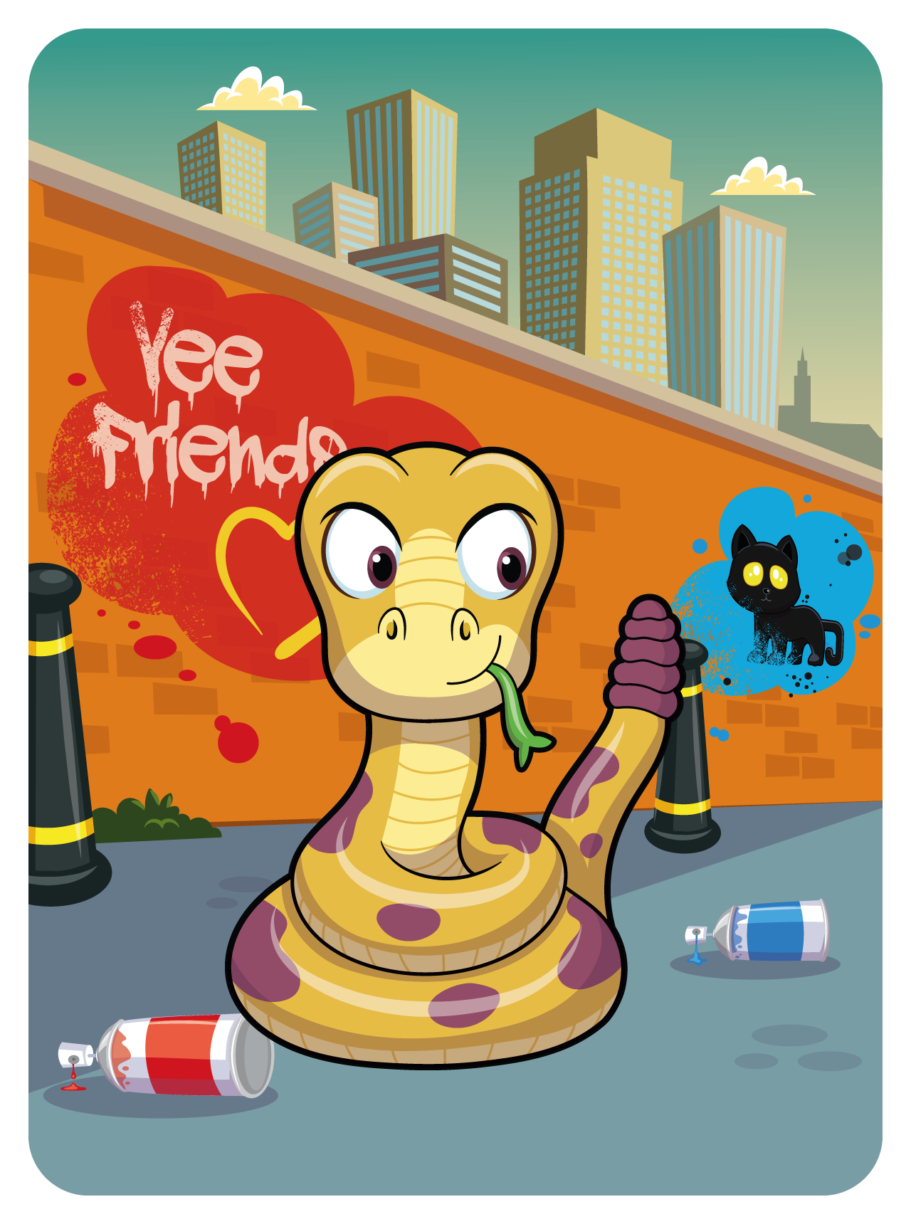 Rational Rattlesnake #11646