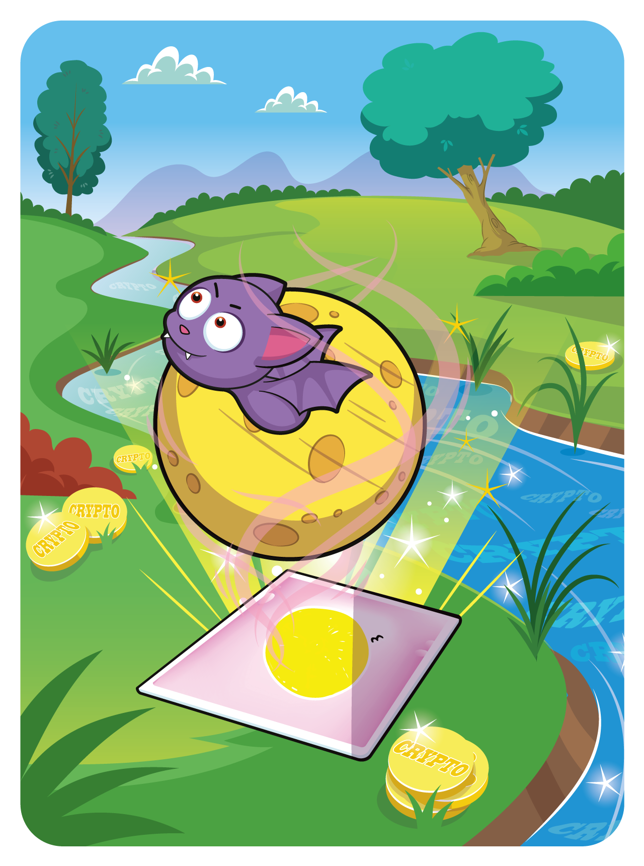 Gary Vaynerchuk - VeeFriends Series 2 - Bold As Fuck Bat #1172 - NFT # 1172