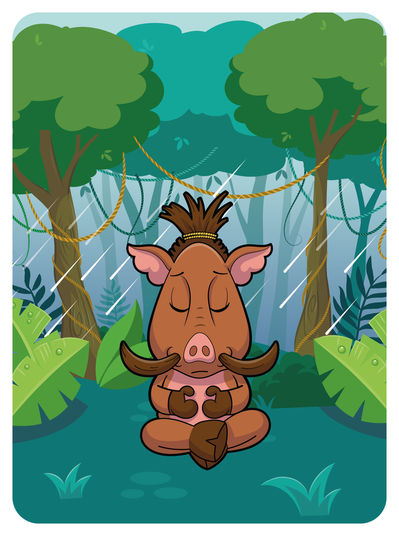 Gary Vaynerchuk - VeeFriends Series 2 - Wily Wild Boar #11780 - NFT # 11780