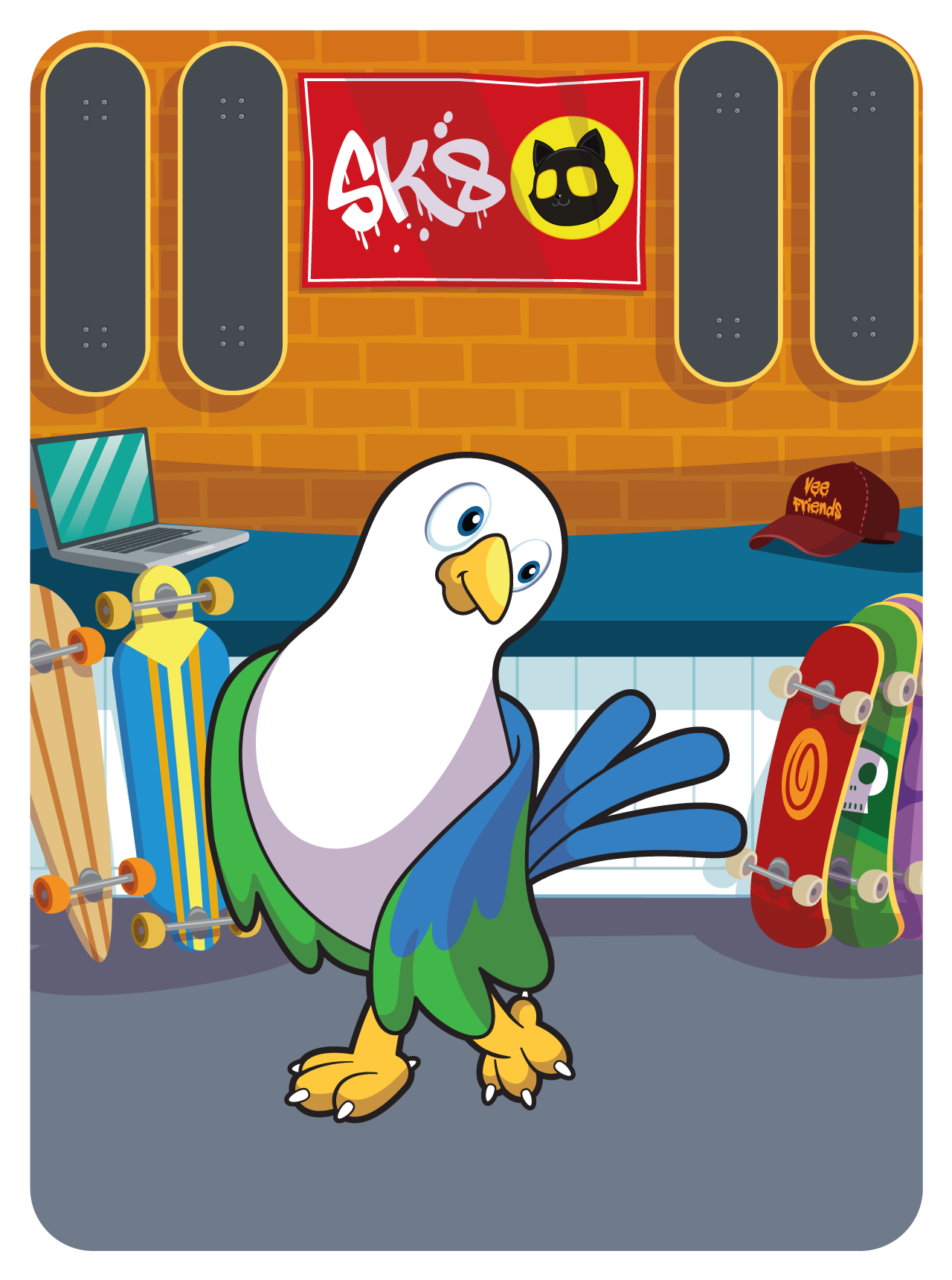 Gary Vaynerchuk - VeeFriends Series 2 - Meticulous Magpie #11788 - NFT # 11788