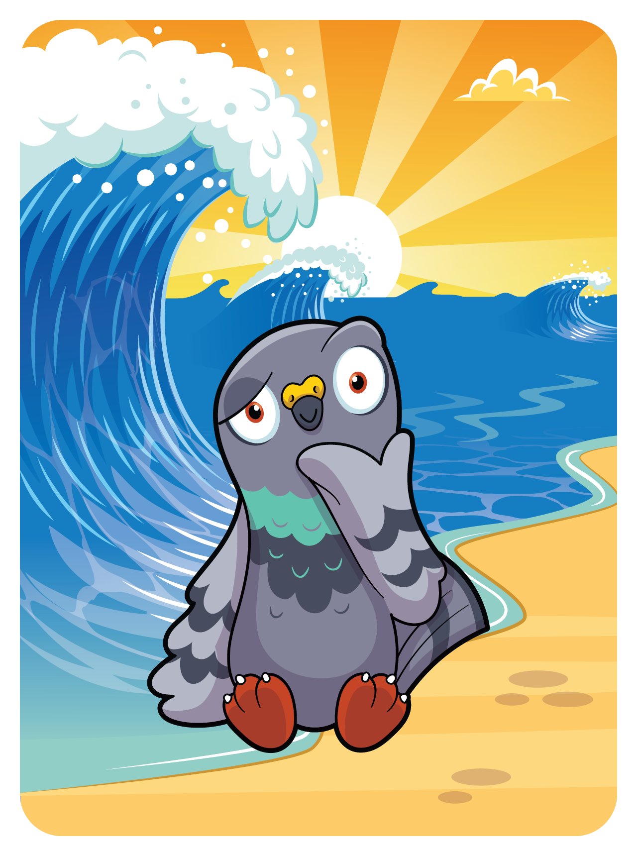 Gary Vaynerchuk - VeeFriends Series 2 - Perspective Pigeon #11822 - NFT # 11822