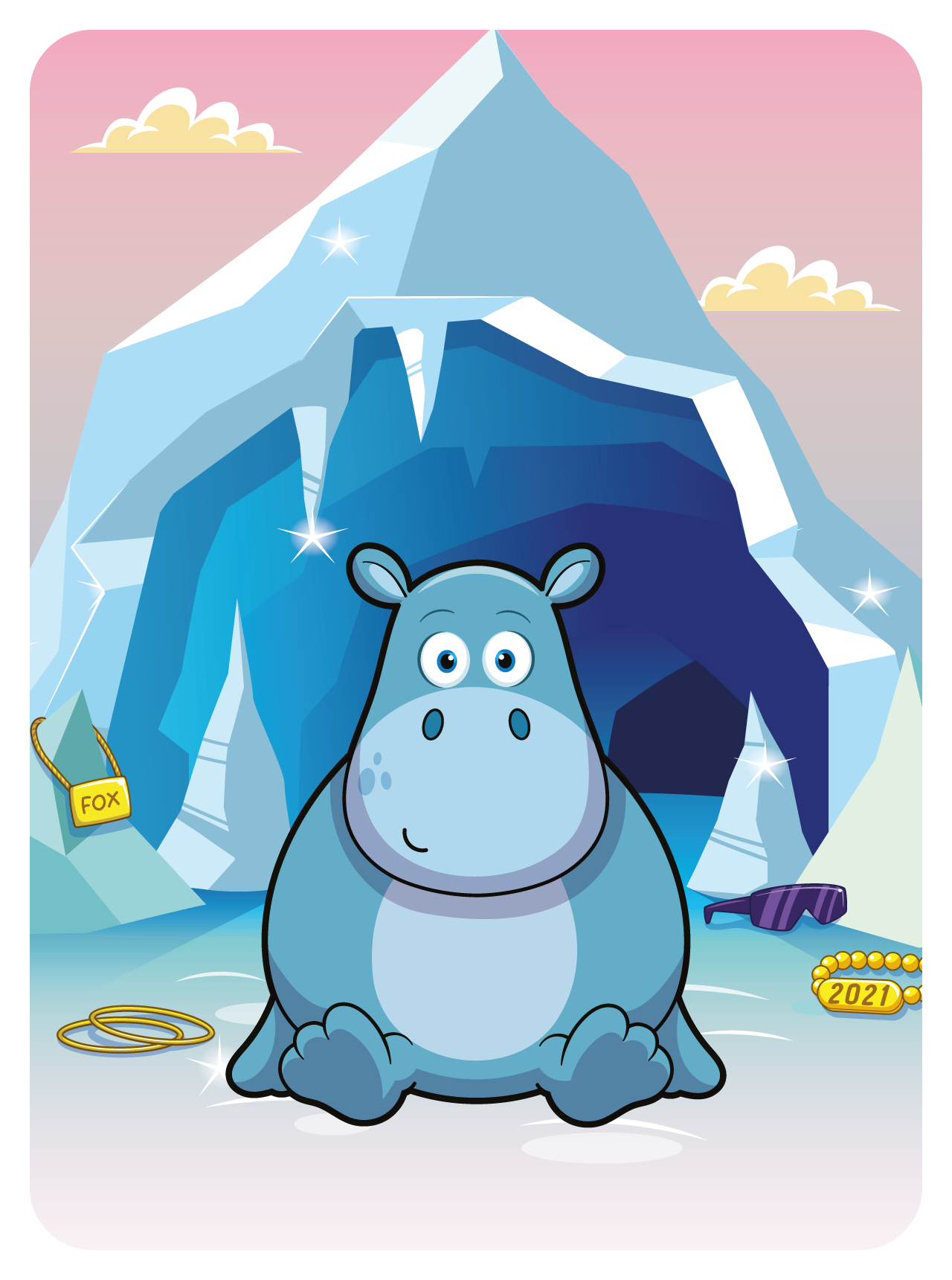 Gary Vaynerchuk - VeeFriends Series 2 - Helpful Hippo #11852 - NFT # 11852