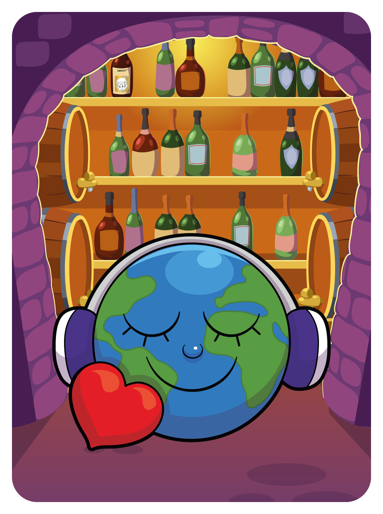 Gary Vaynerchuk - VeeFriends Series 2 - The World Has Plenty Of Love Start Listening To It #11869 - NFT # 11869