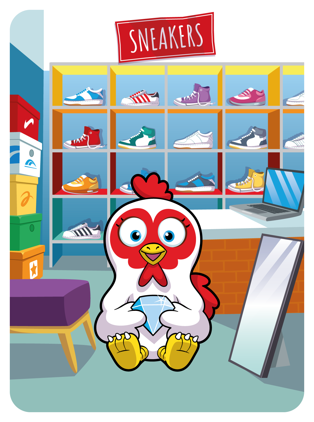 Gary Vaynerchuk - VeeFriends Series 2 - "Diamond Hands" Hen #11899 - NFT # 11899