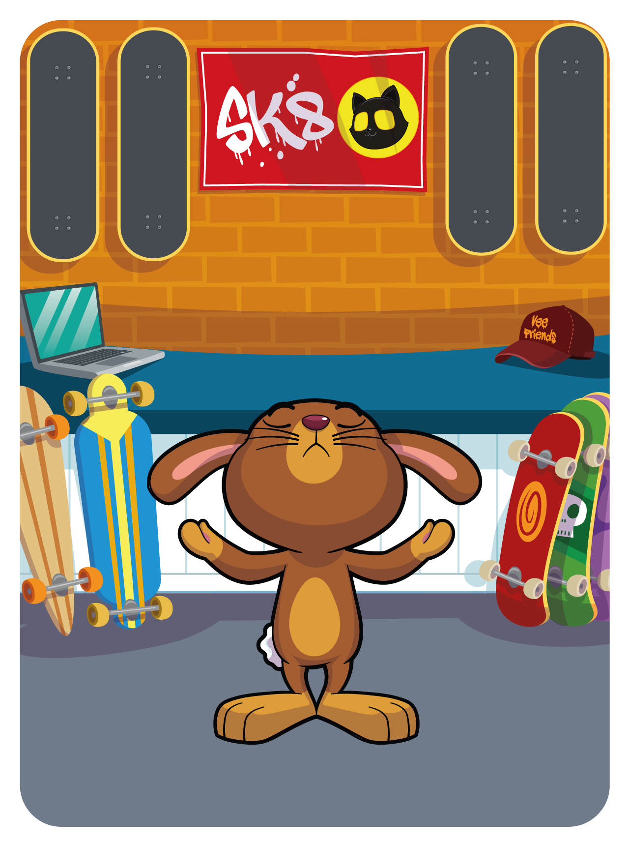 Gary Vaynerchuk - VeeFriends Series 2 - Self-Aware Hare #12007 - NFT # 12007