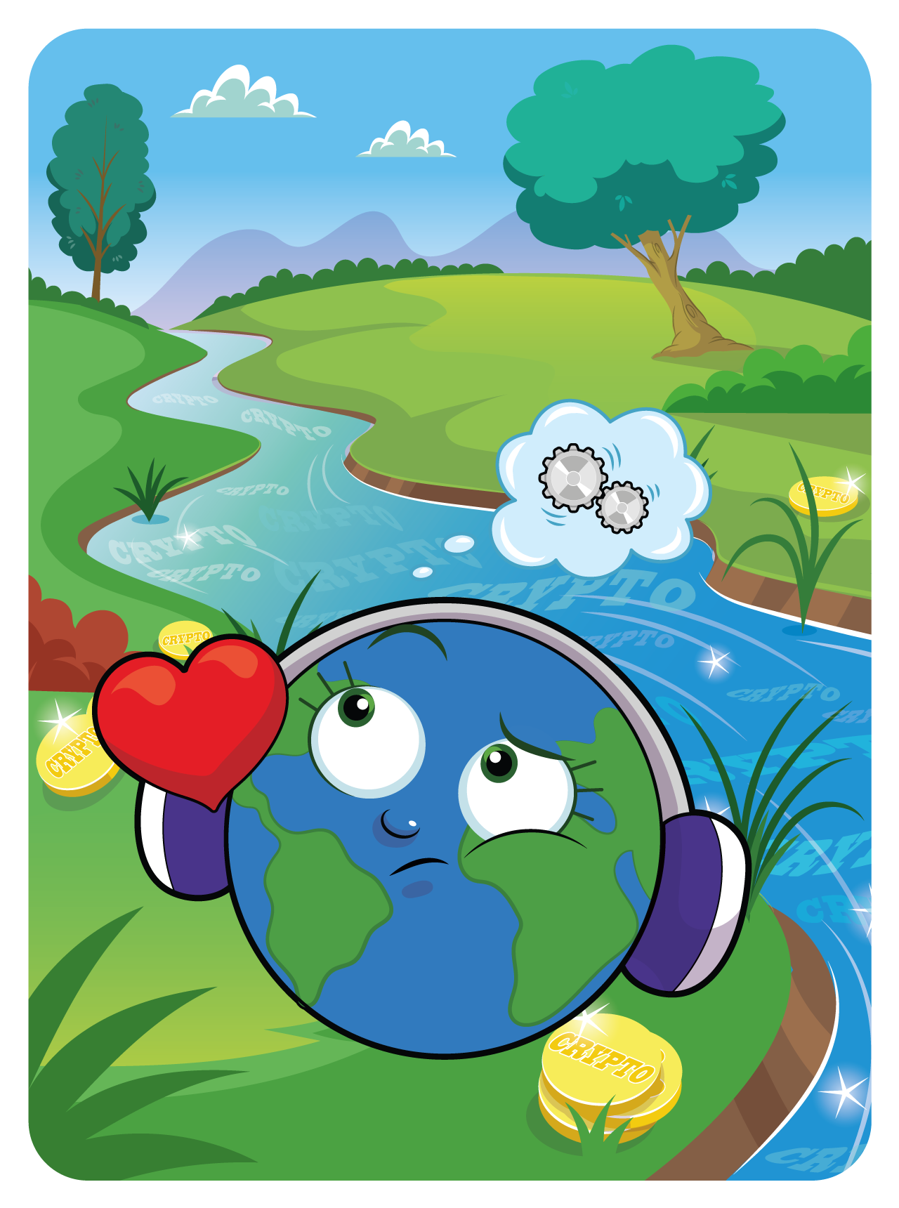 Gary Vaynerchuk - VeeFriends Series 2 - The World Has Plenty Of Love Start Listening To It #12065 - NFT # 12065