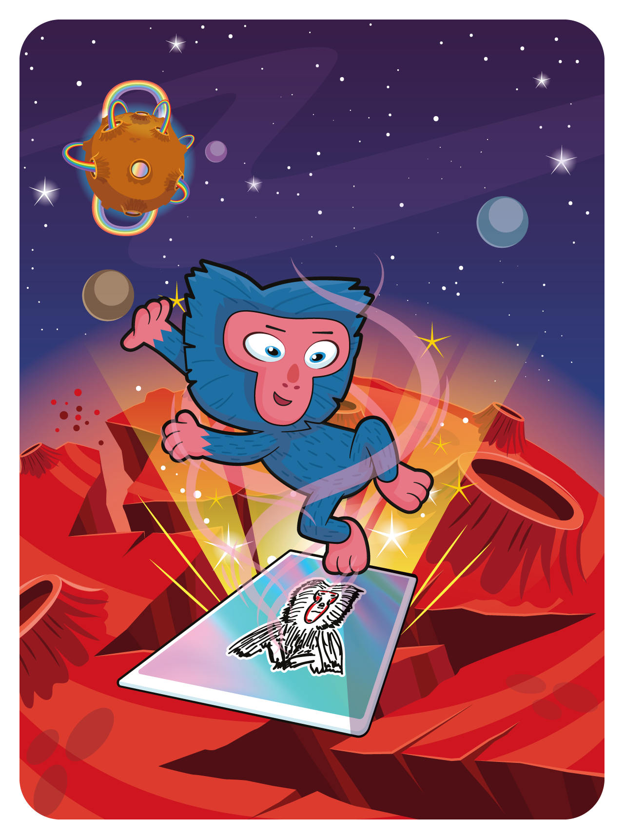 Gary Vaynerchuk - VeeFriends Series 2 - Bombastic Baboon #1208 - NFT # 1208