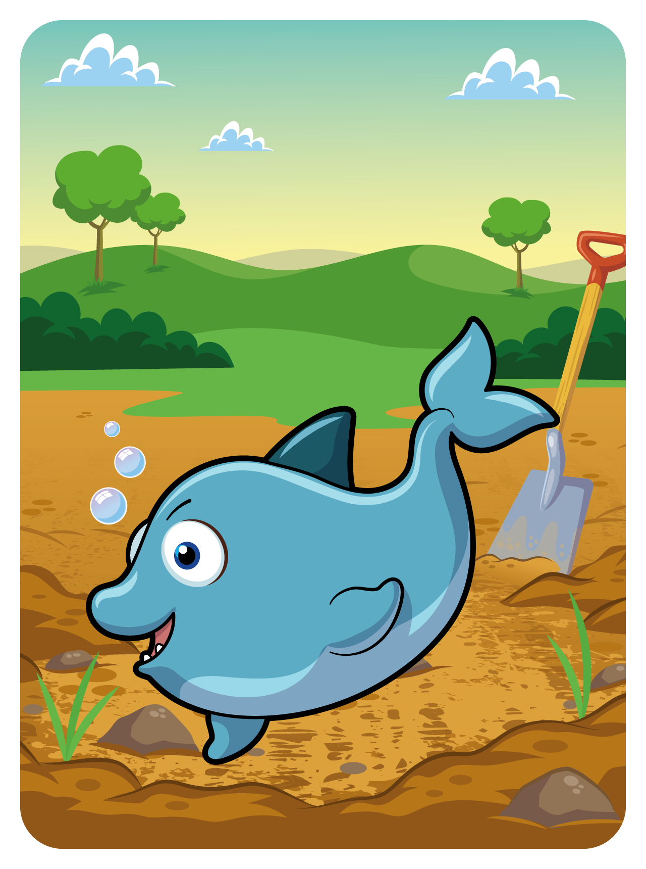 Determined Dolphin #12164