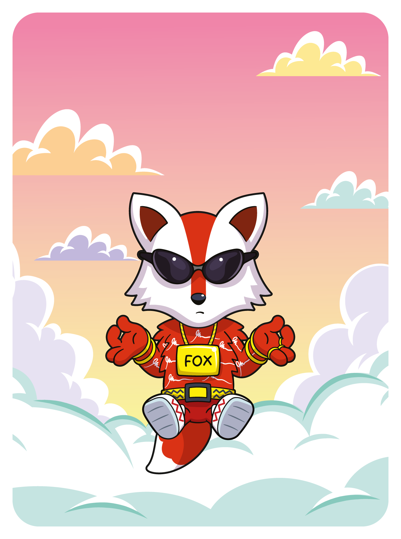 Gary Vaynerchuk - VeeFriends Series 2 - Flex'n Fox #12201 - NFT # 12201