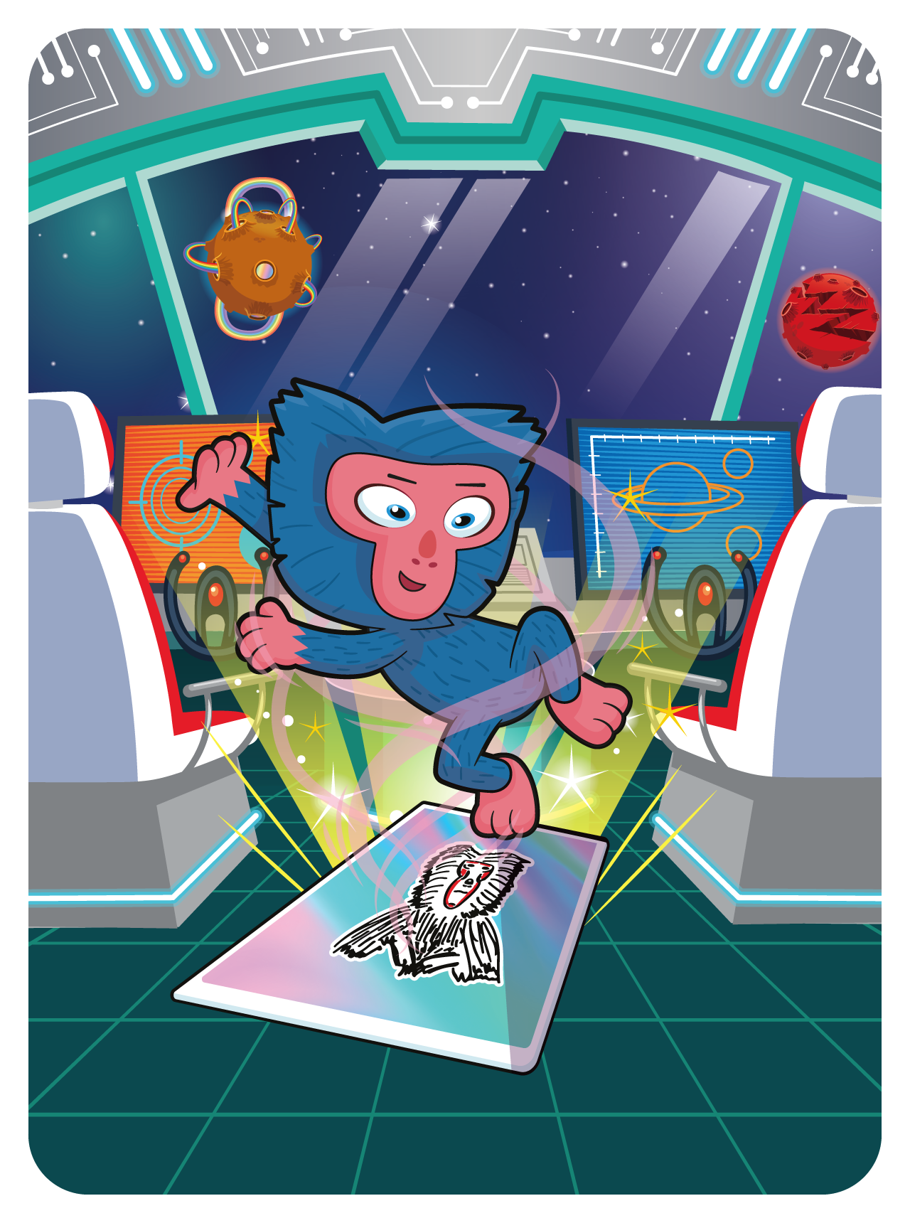 Gary Vaynerchuk - VeeFriends Series 2 - Bombastic Baboon #1227 - NFT # 1227