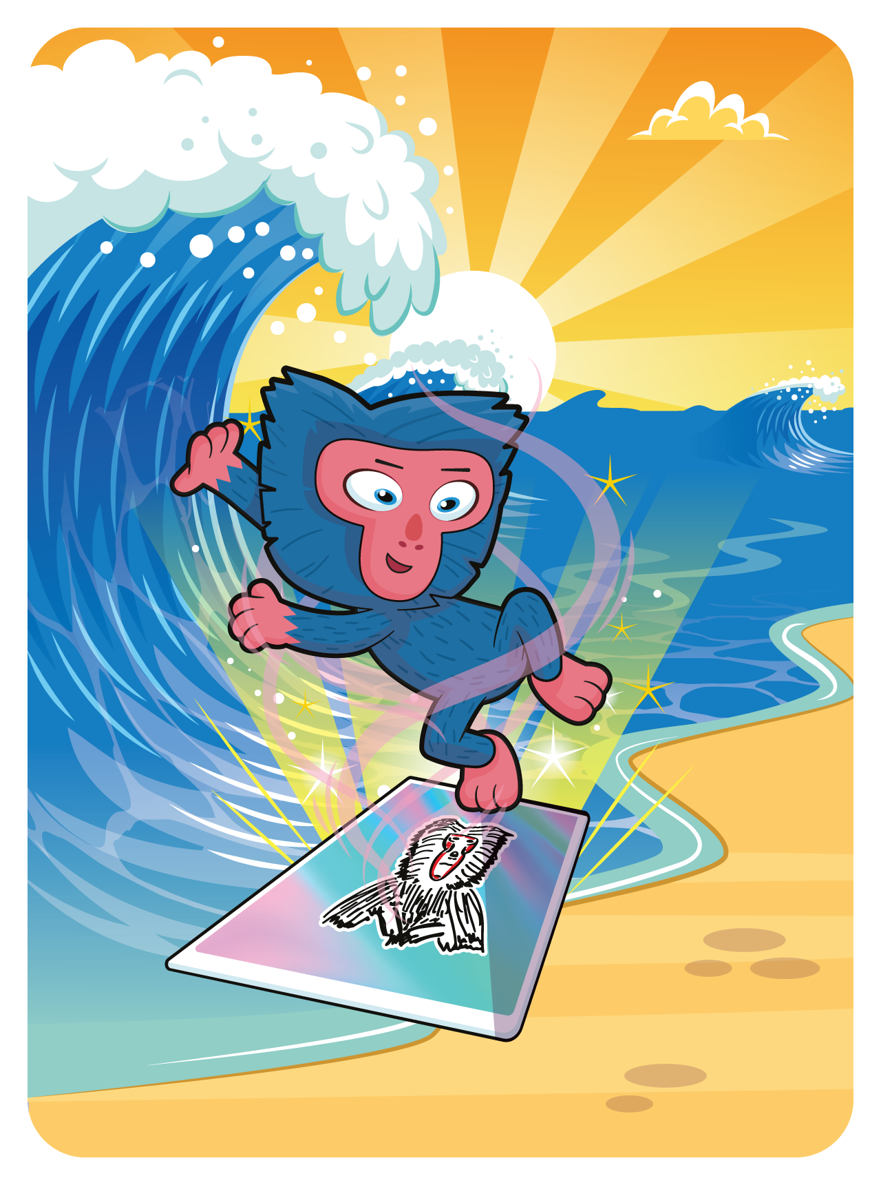 Gary Vaynerchuk - VeeFriends Series 2 - Bombastic Baboon #1229 - NFT # 1229