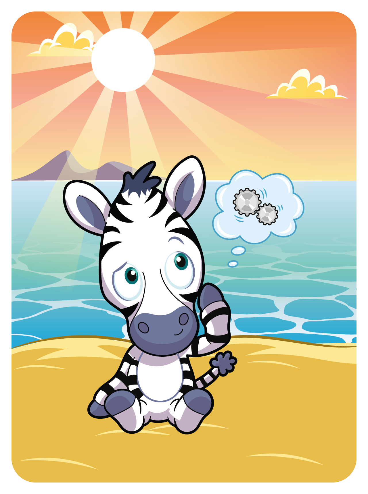 Zestful Zebra #12384