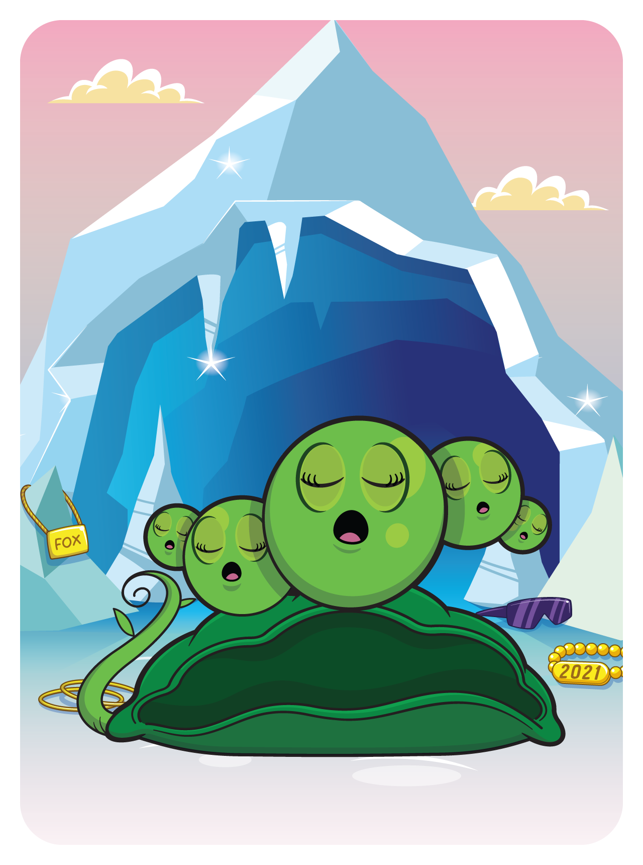 Gary Vaynerchuk - VeeFriends Series 2 - Pea Salad #12510 - NFT # 12510