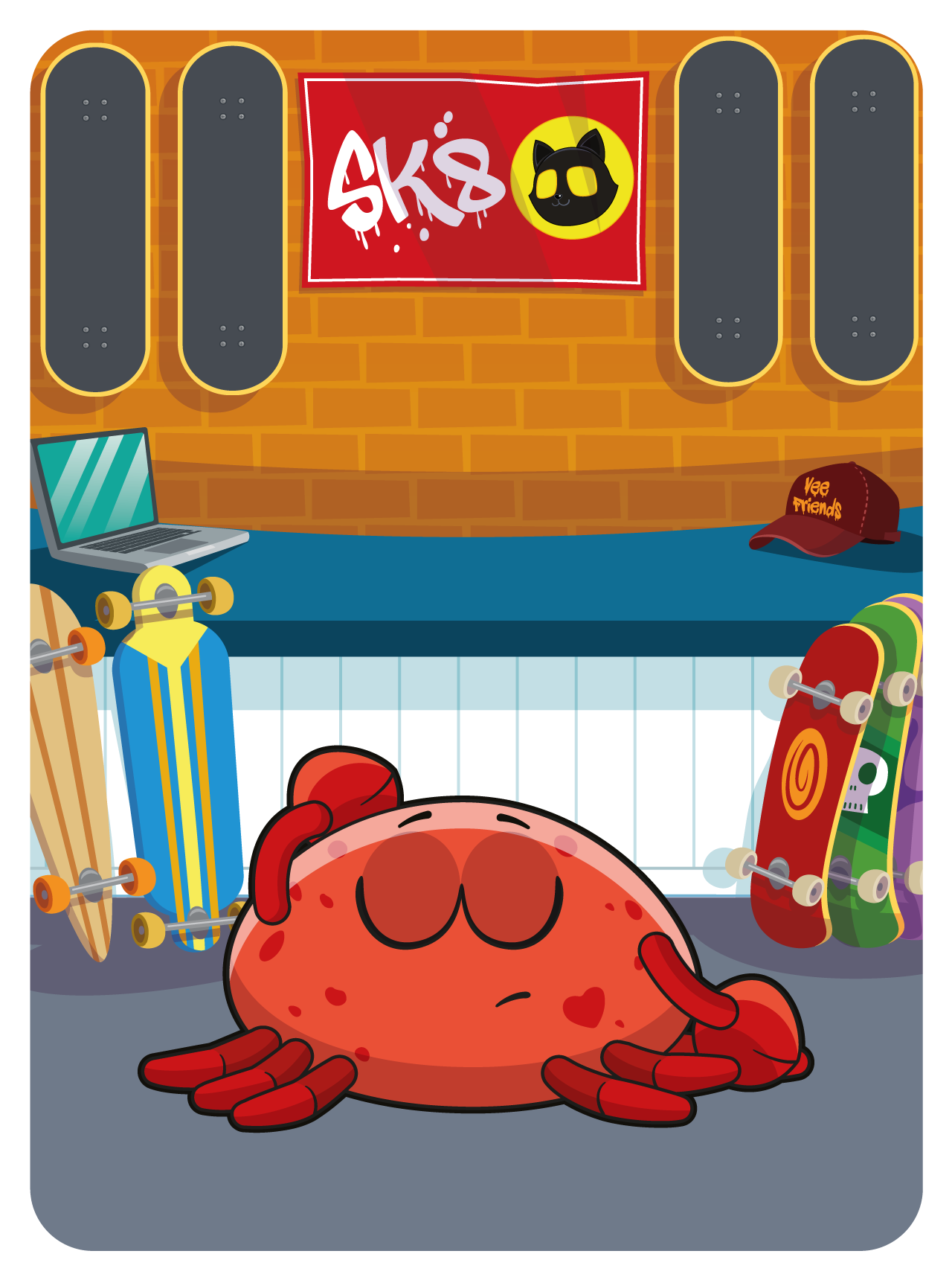 Gary Vaynerchuk - VeeFriends Series 2 - Creative Crab #12568 - NFT # 12568