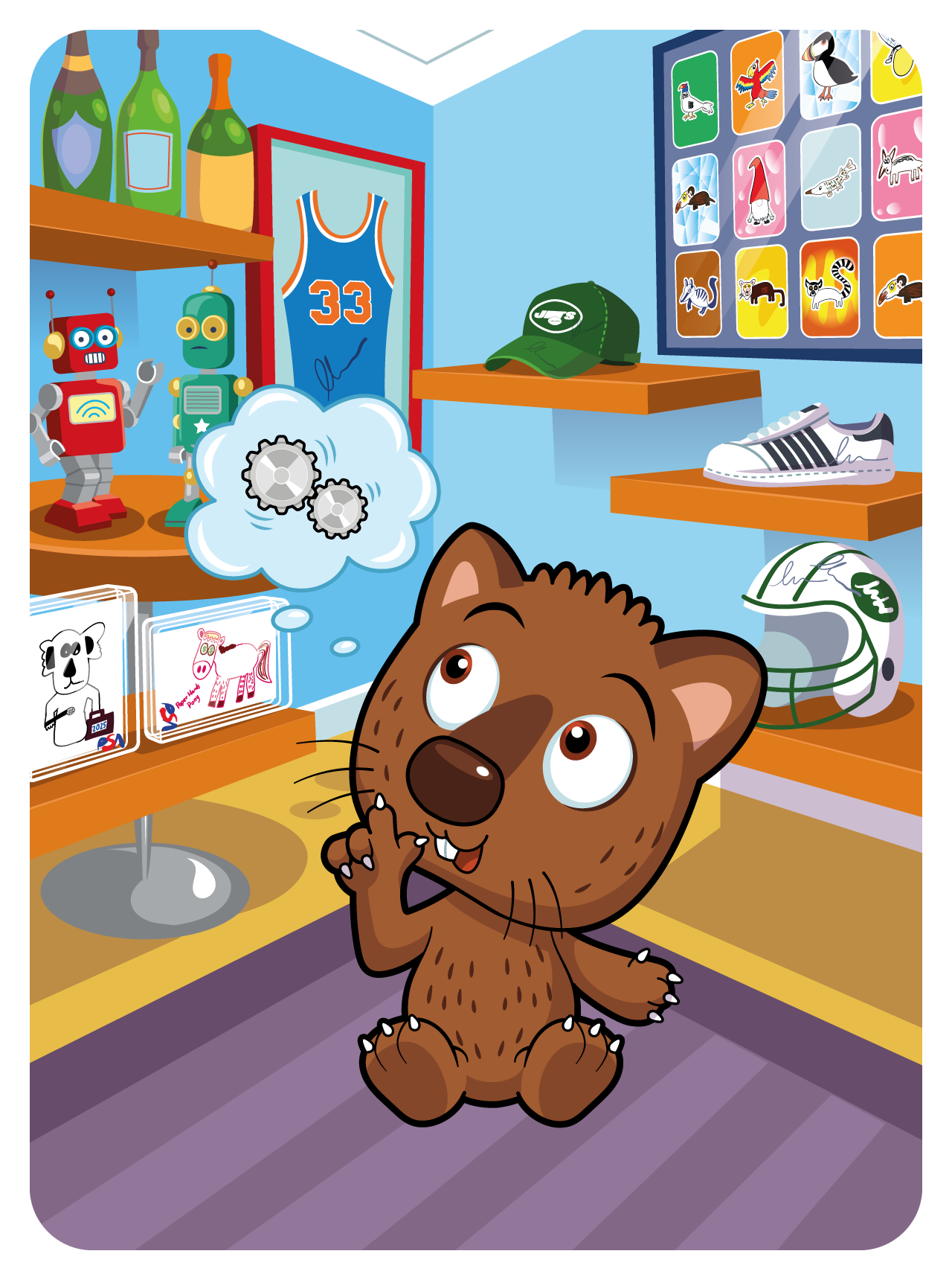 Hard-Working Wombat #12654