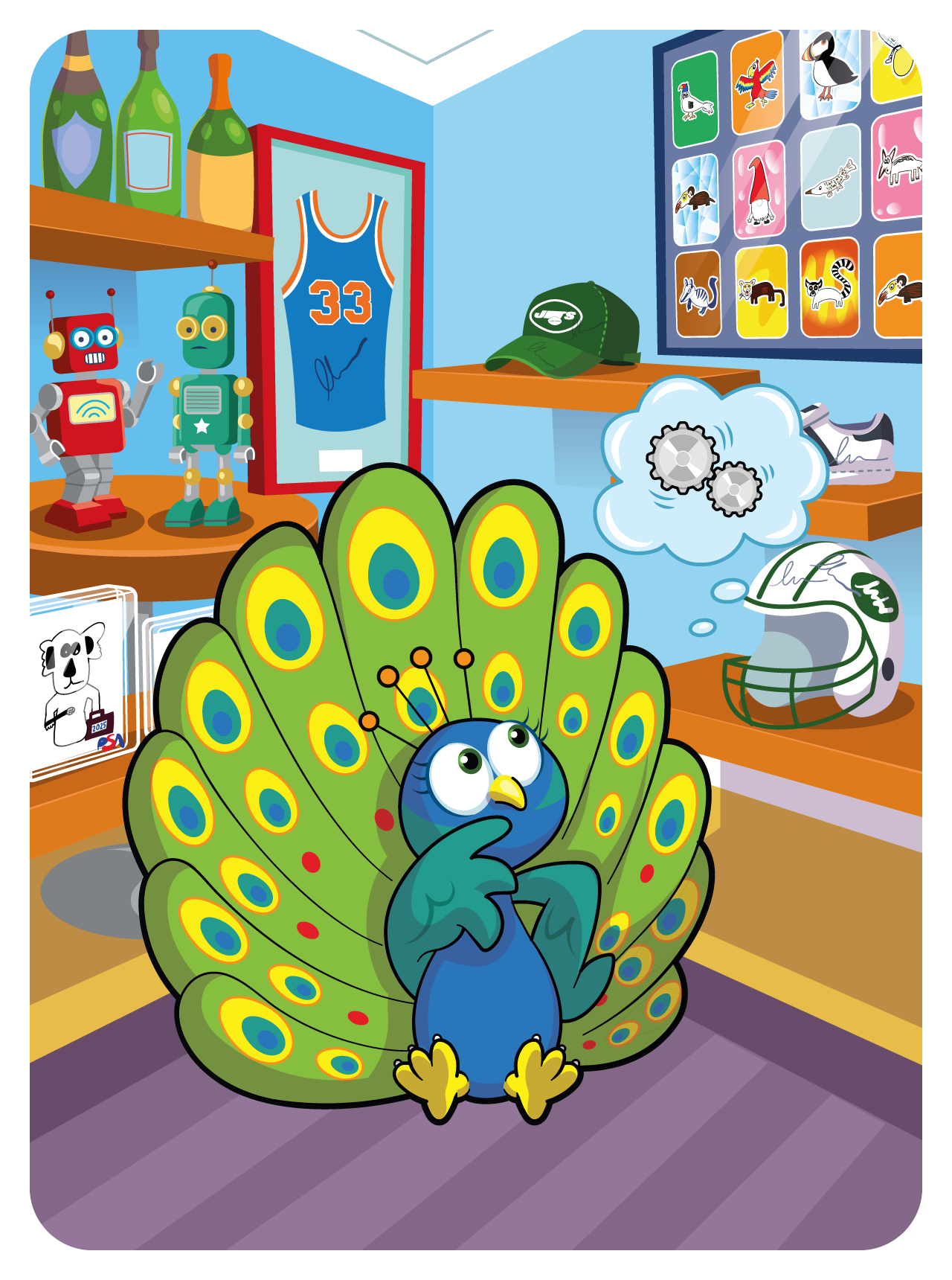 Gary Vaynerchuk - VeeFriends Series 2 - Practical Peacock #12723 - NFT # 12723