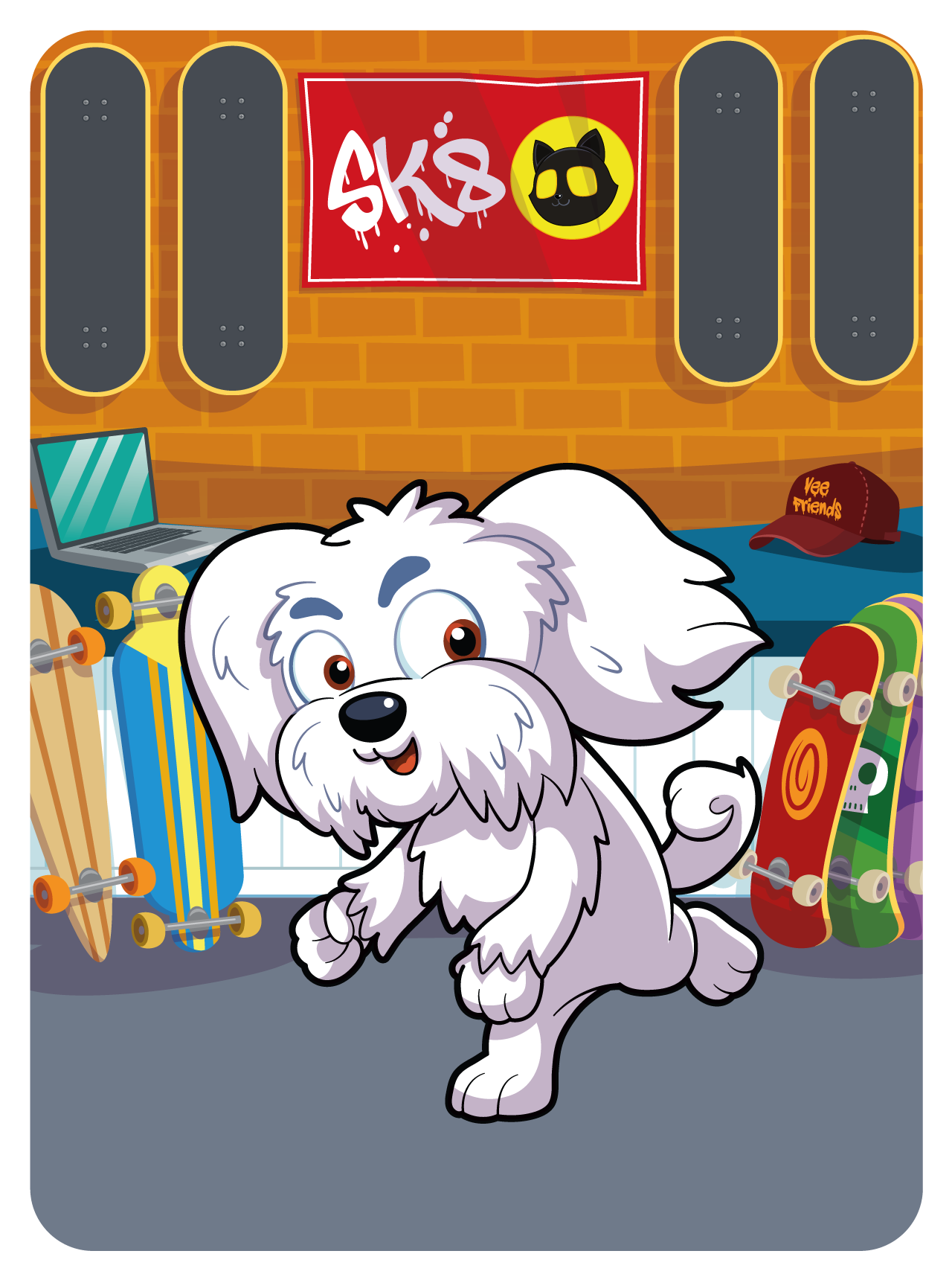 Gary Vaynerchuk - VeeFriends Series 2 - Magnanimous Maltese #12850 - NFT # 12850