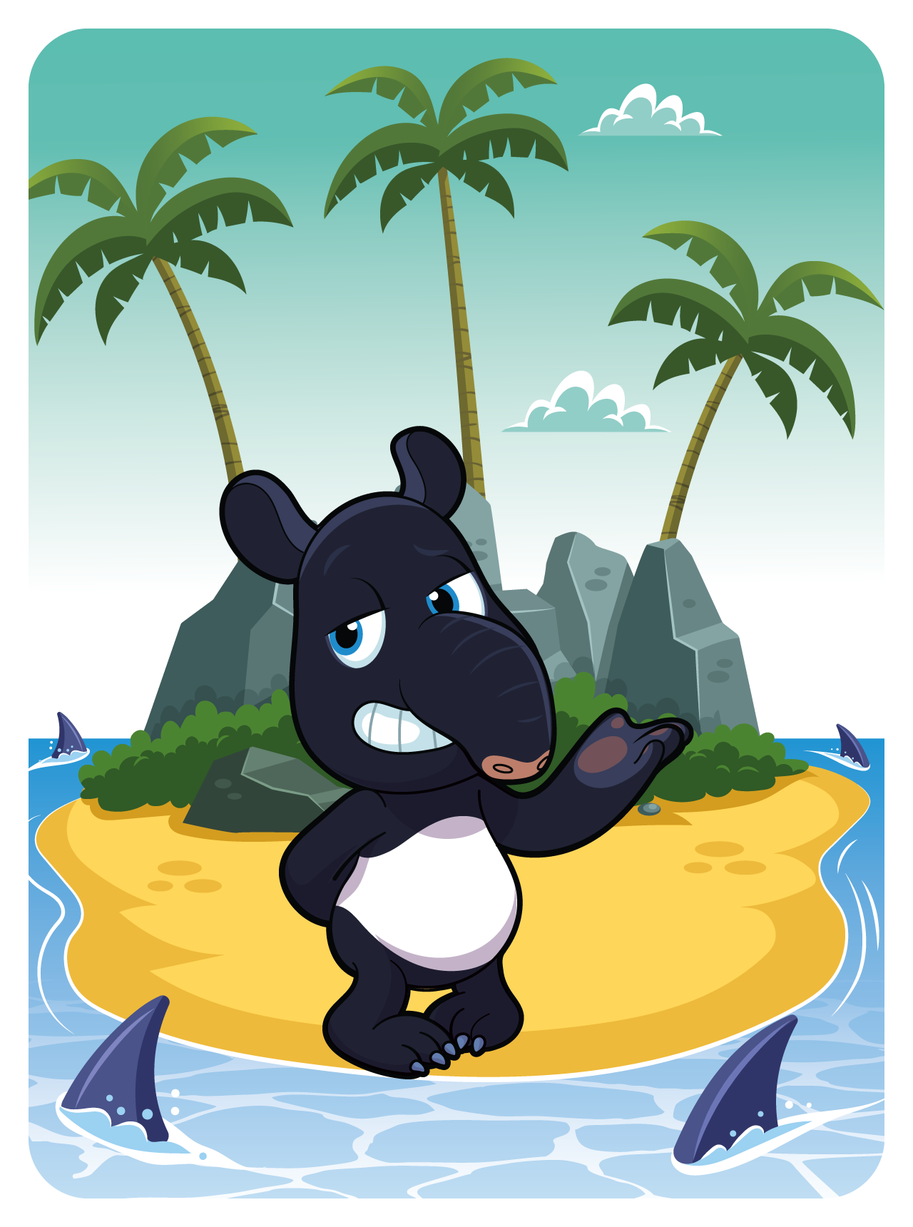 Gary Vaynerchuk - VeeFriends Series 2 - Tasteful Malayan Tapir #12882 - NFT # 12882