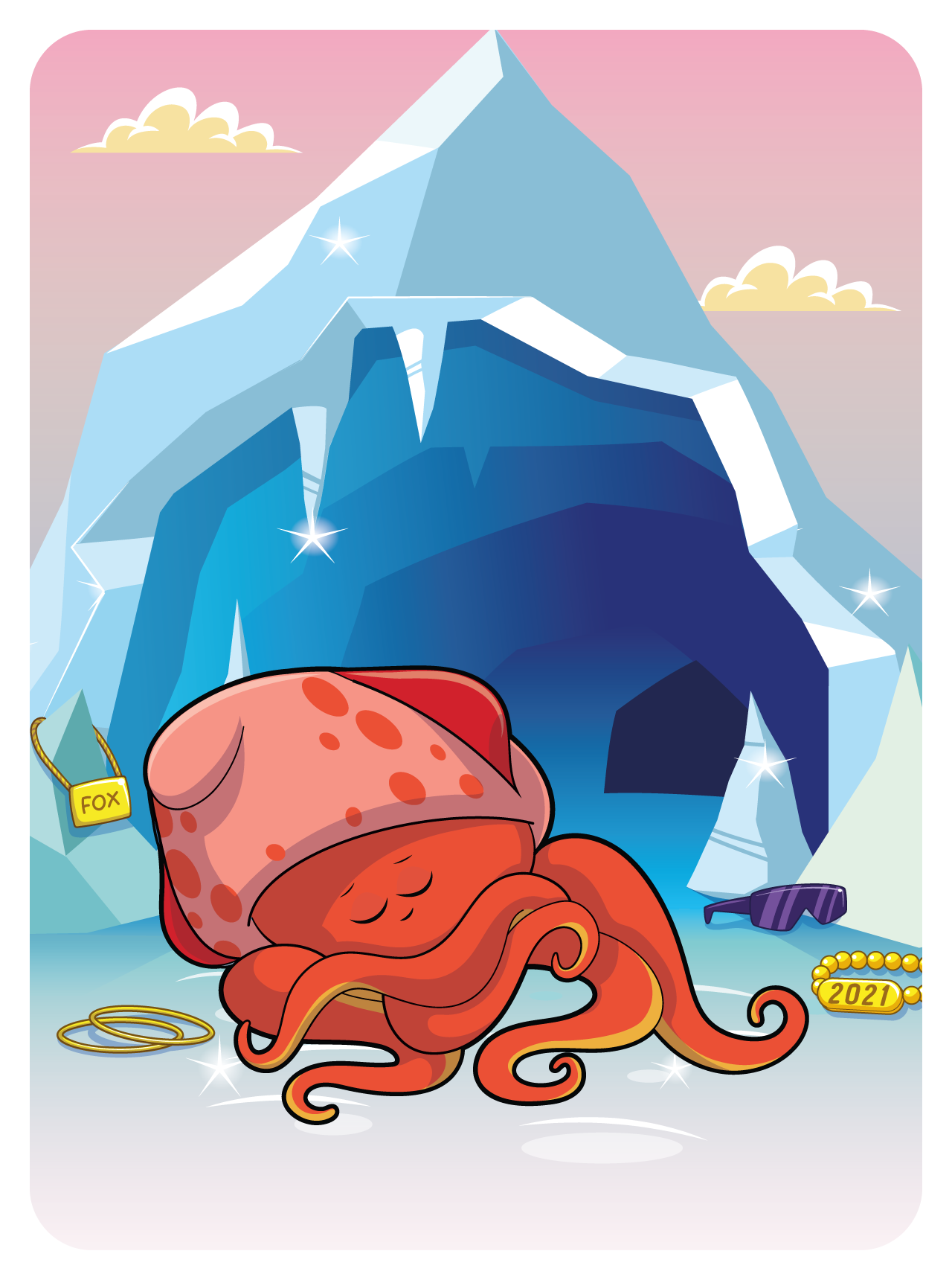 Gary Vaynerchuk - VeeFriends Series 2 - Sympathetic Squid #12950 - NFT # 12950