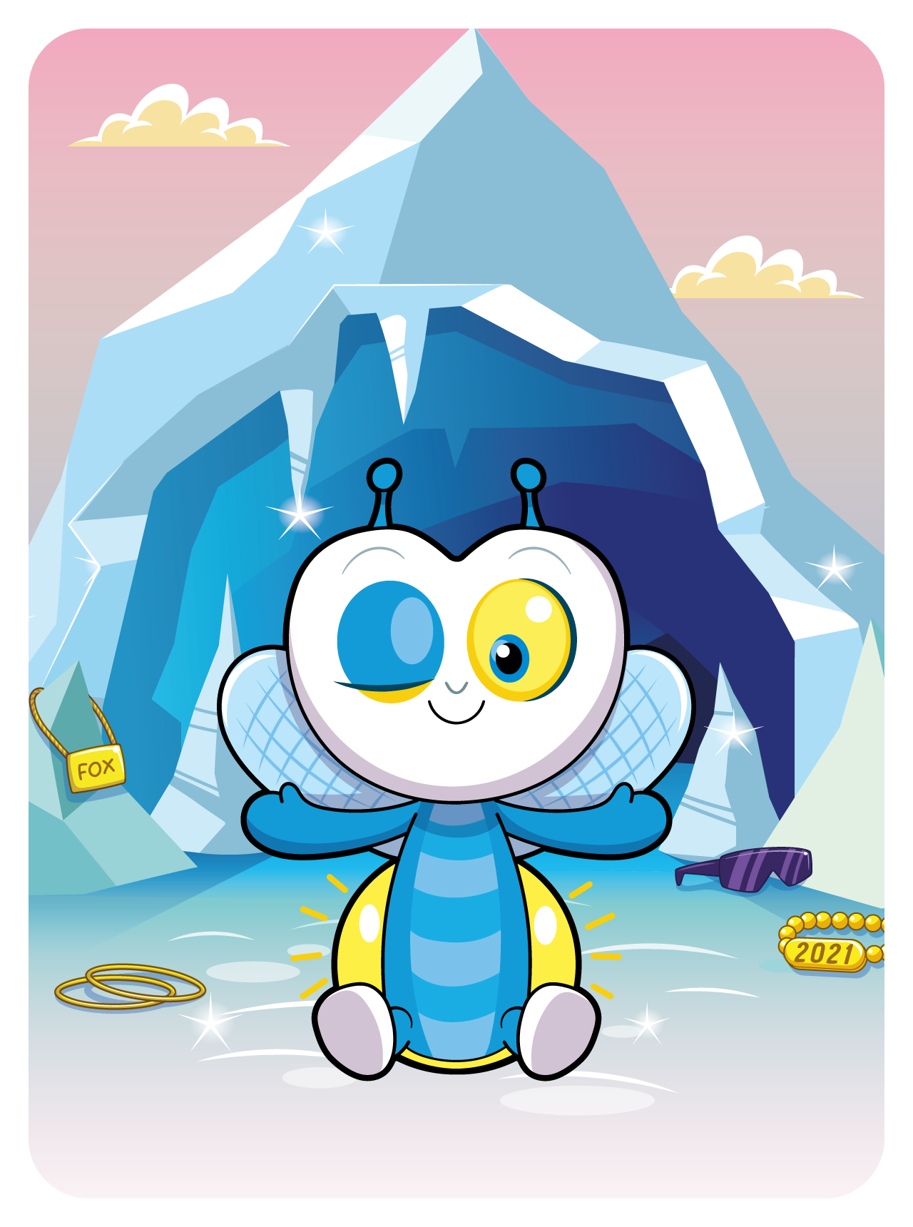 Gary Vaynerchuk - VeeFriends Series 2 - Fly Firefly #12964 - NFT # 12964