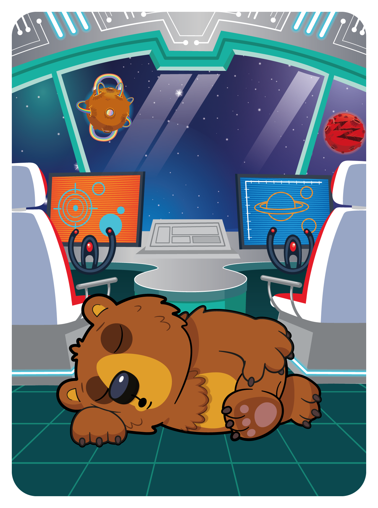 Gracious Grizzly Bear #13111