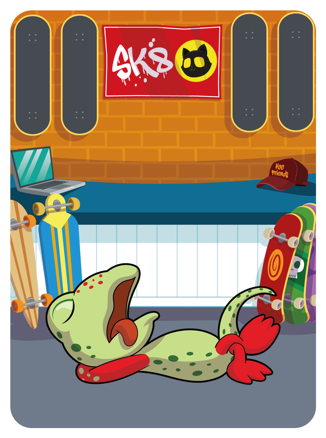 Gary Vaynerchuk - VeeFriends Series 2 - Sentimental Salamander #13179 - NFT # 13179