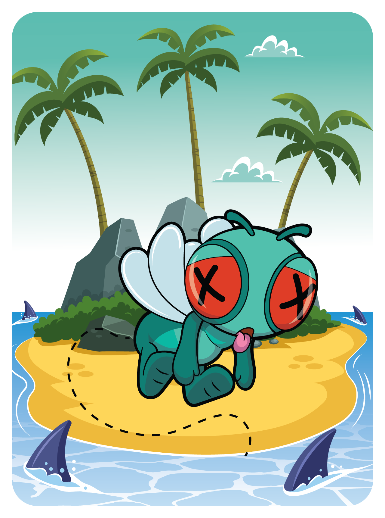 Gary Vaynerchuk - VeeFriends Series 2 - "You're Gonna Die" Fly #13184 - NFT # 13184