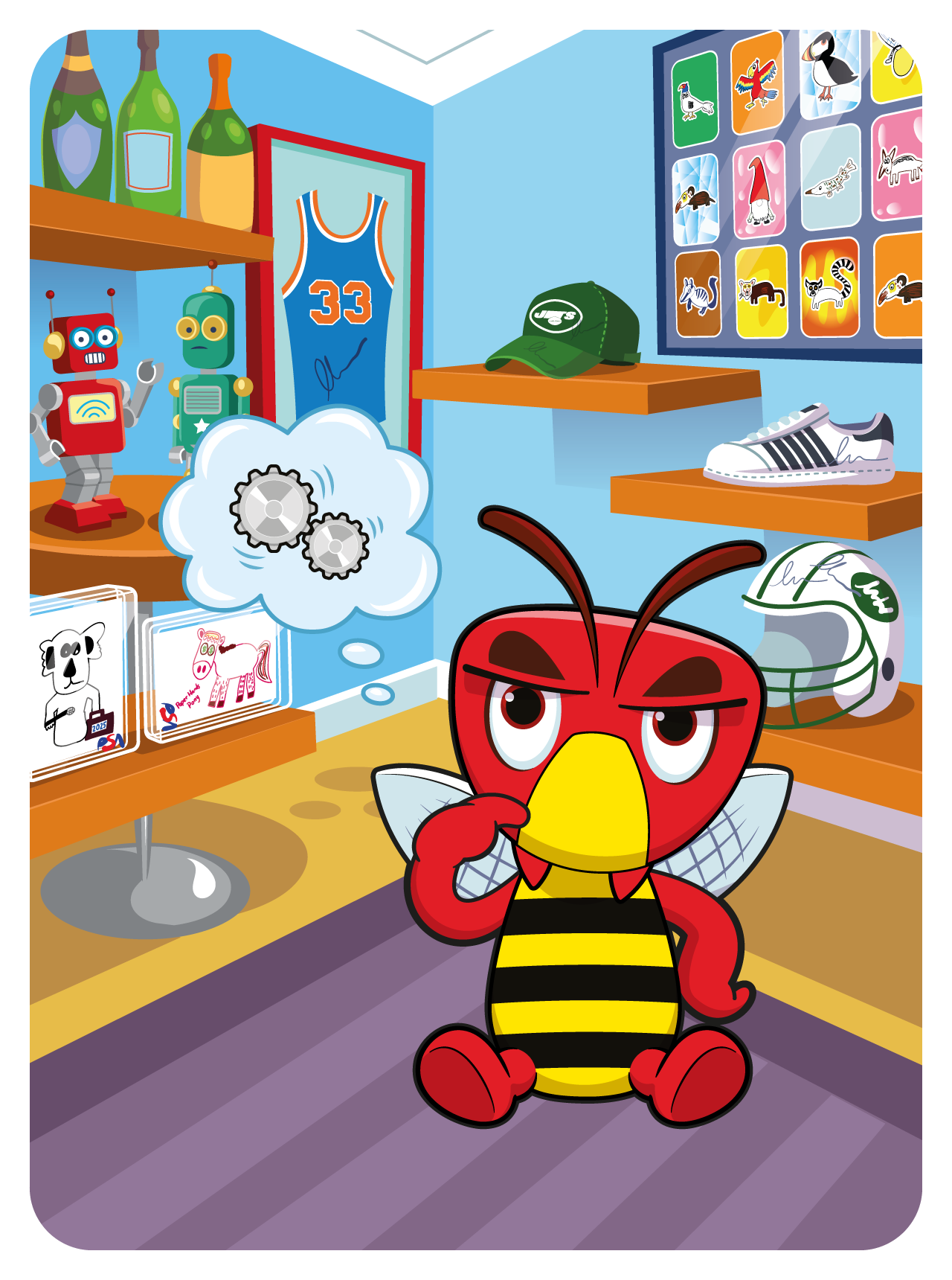 Gary Vaynerchuk - VeeFriends Series 2 - "Hot Shit" Hornet #13242 - NFT # 13242