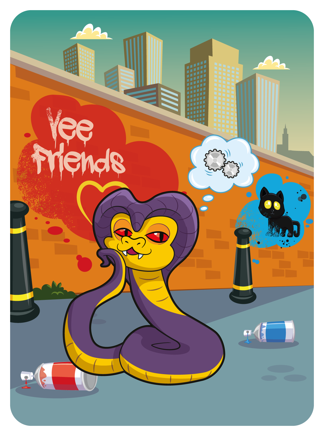 Gary Vaynerchuk - VeeFriends Series 2 - Confident Cobra #13328 - NFT # 13328