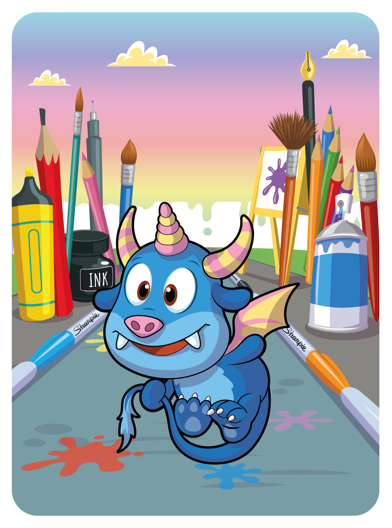 Gary Vaynerchuk - VeeFriends Series 2 - Thoughtful Three Horned Harpik #13441 - NFT # 13441