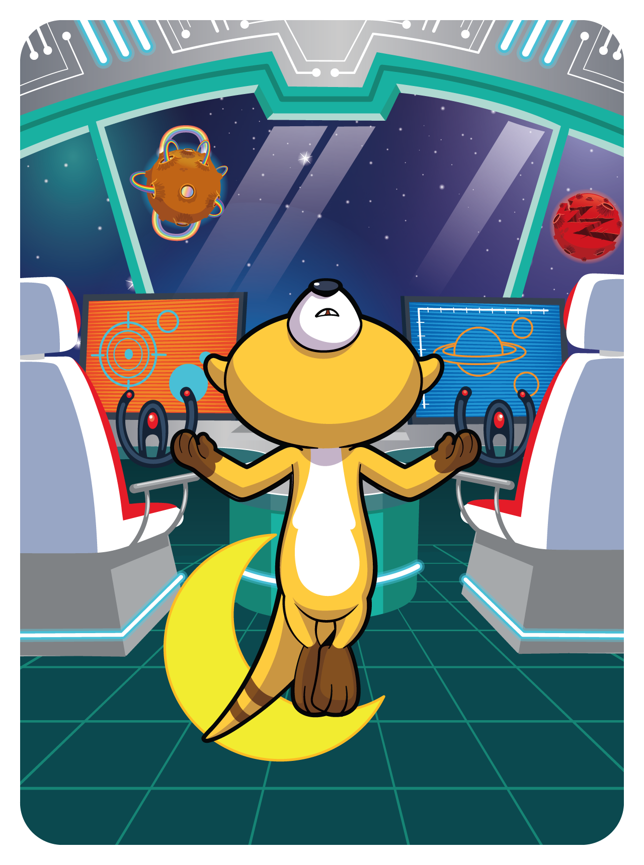 Gary Vaynerchuk - VeeFriends Series 2 - To The Moon Meerkat #13533 - NFT # 13533