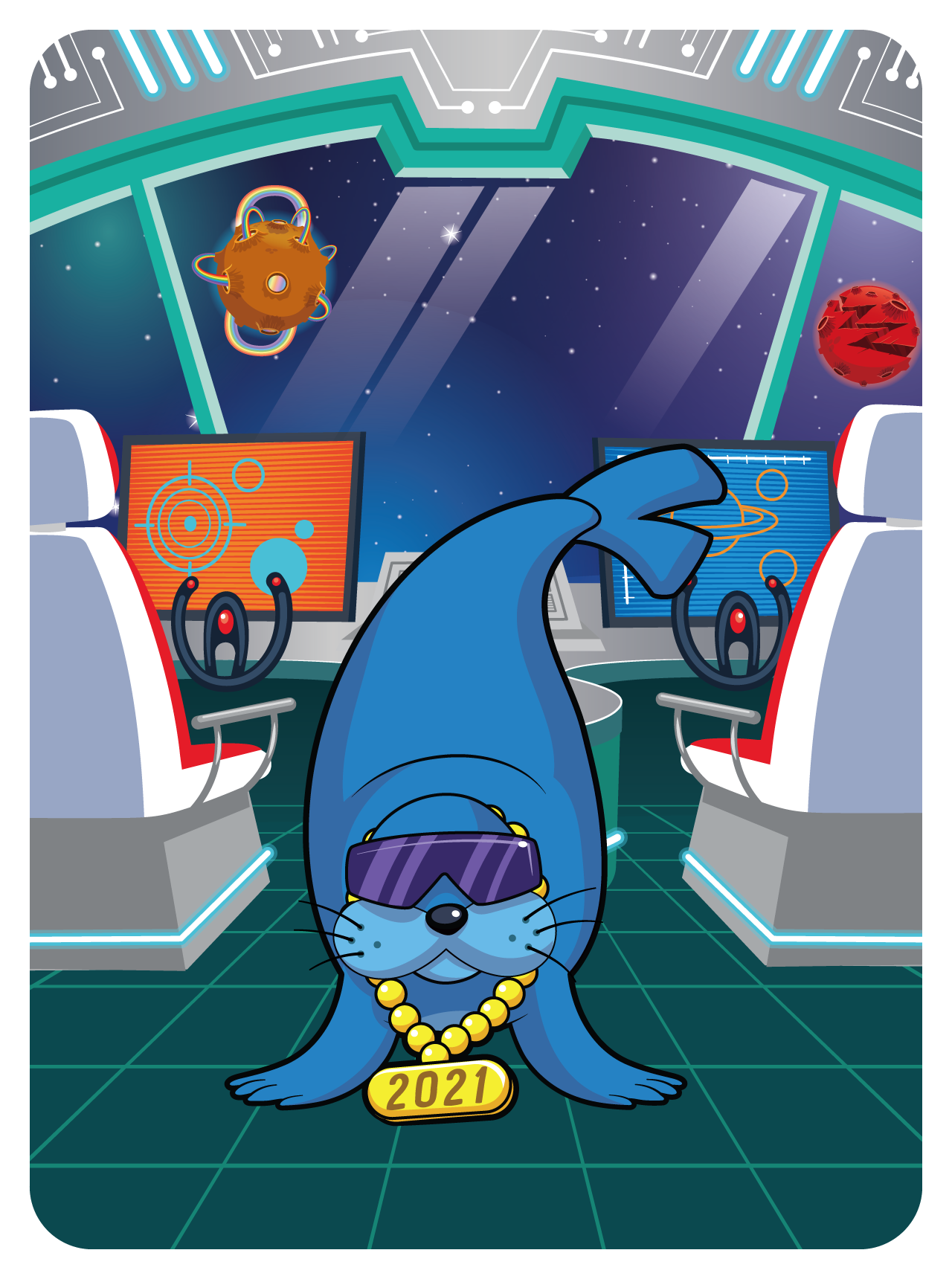 Gary Vaynerchuk - VeeFriends Series 2 - Swaggy Sea Lion #13640 - NFT # 13640