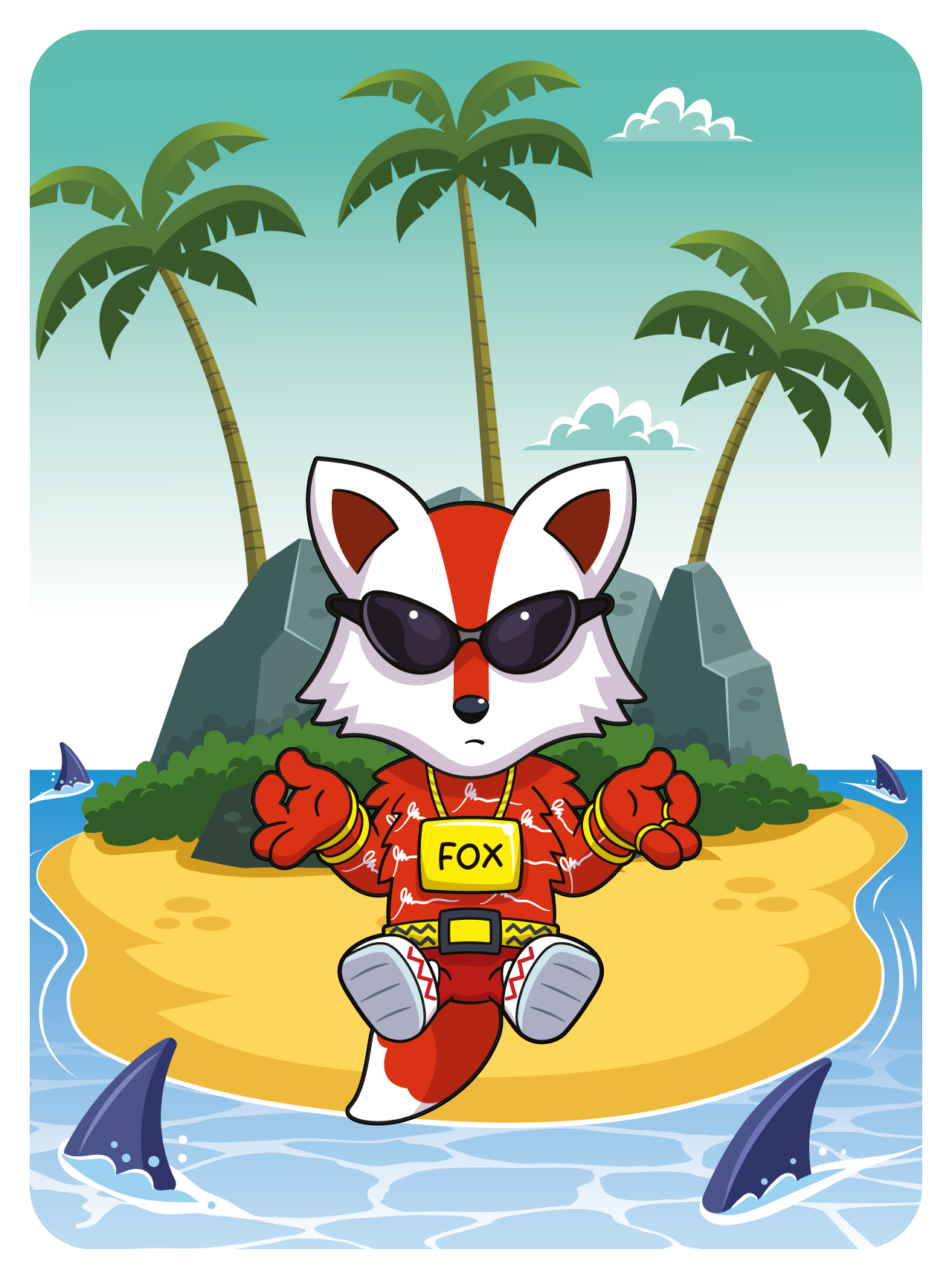 Gary Vaynerchuk - VeeFriends Series 2 - Flex'n Fox #13659 - NFT # 13659