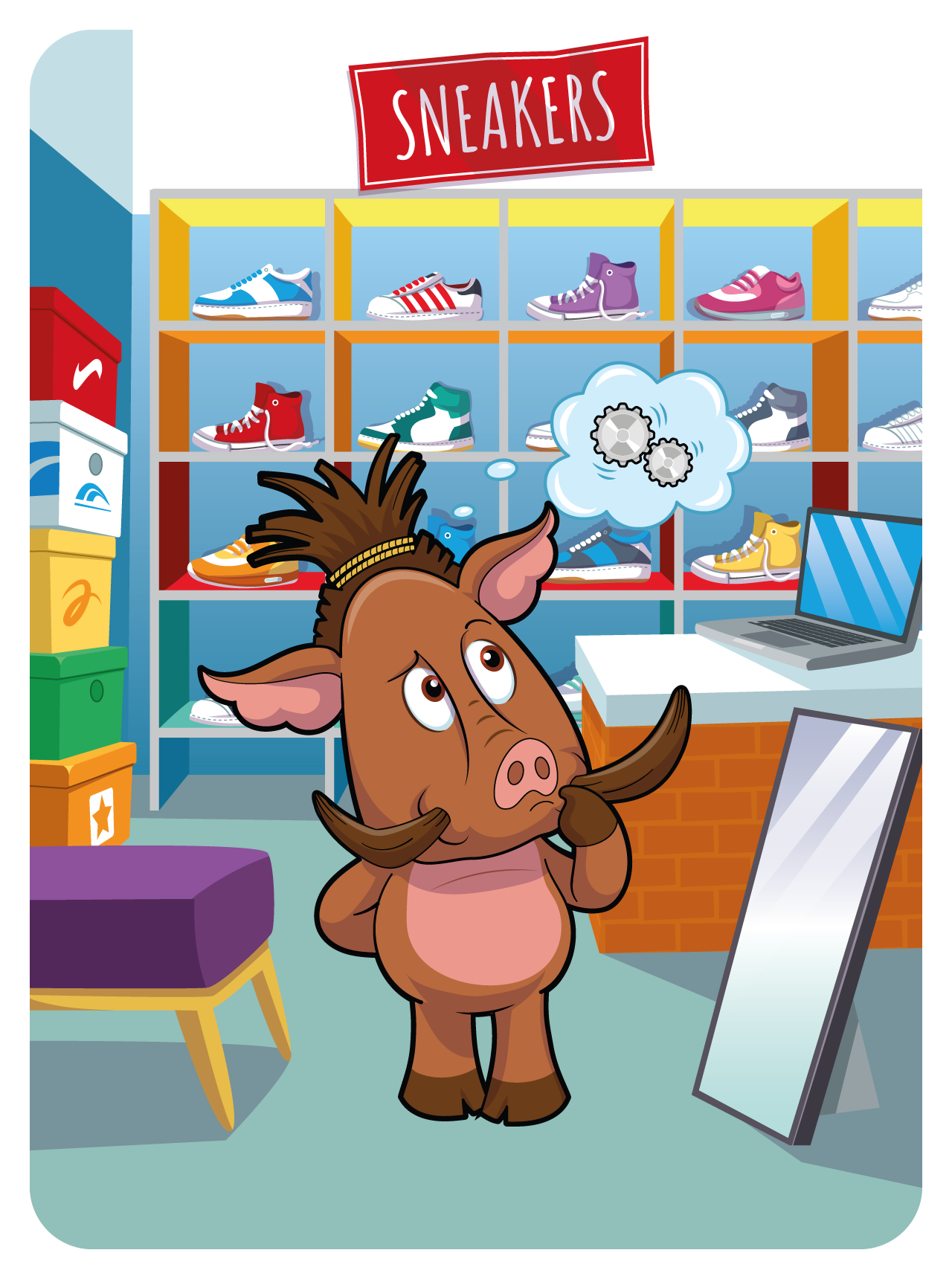 Wily Wild Boar #13789
