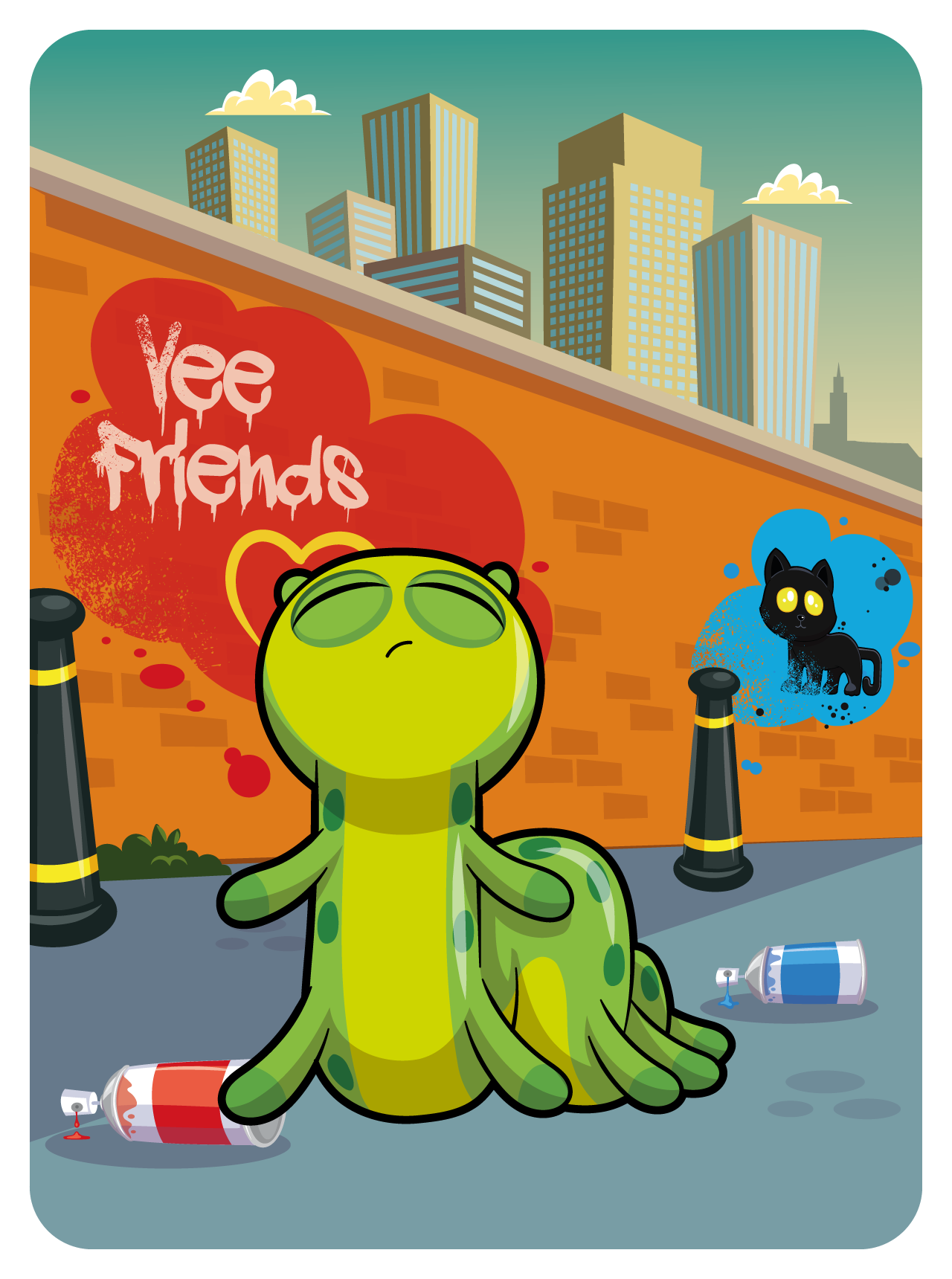 Gary Vaynerchuk - VeeFriends Series 2 - Independent Inch Worm #13866 - NFT # 13866