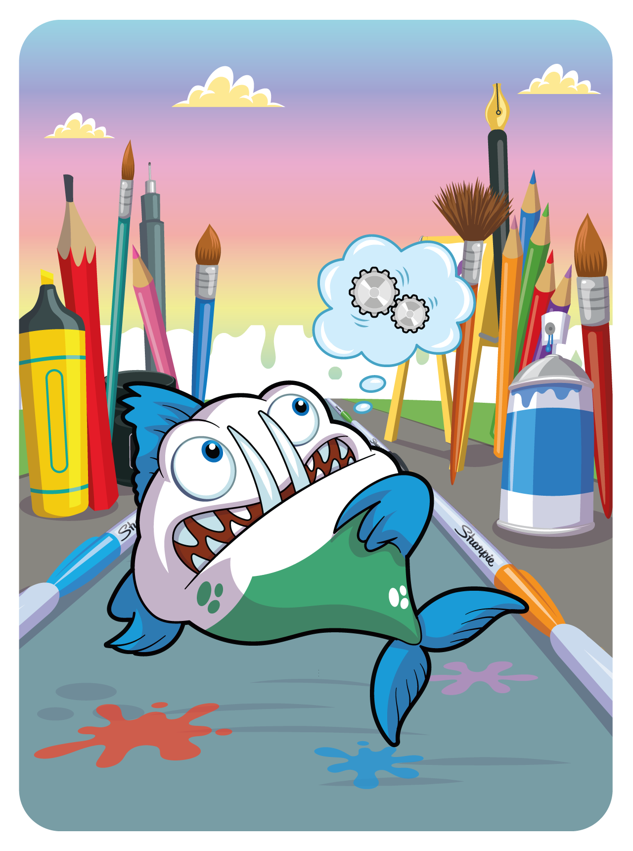 Gary Vaynerchuk - VeeFriends Series 2 - Proactive Piranha #13885 - NFT # 13885