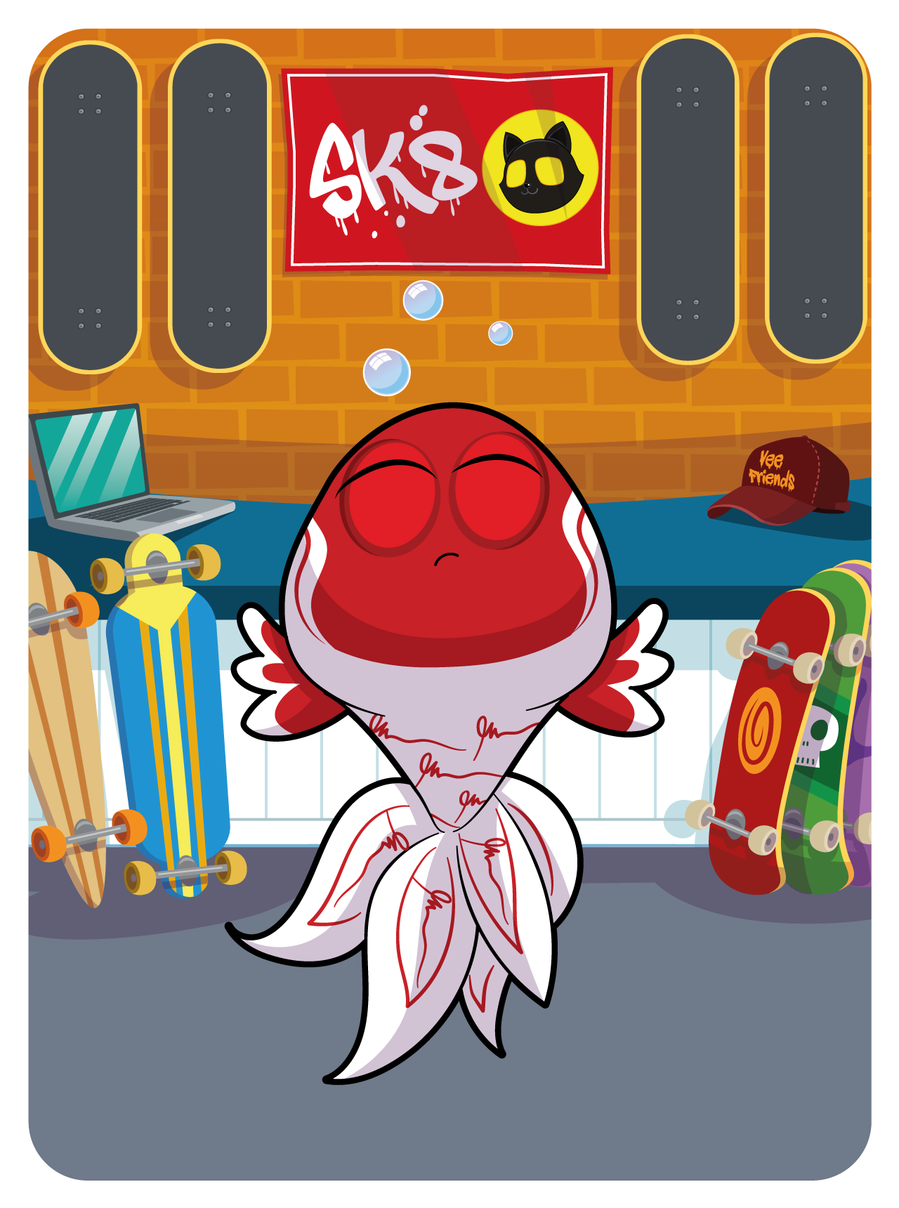 Gary Vaynerchuk - VeeFriends Series 2 - Graceful Goldfish #13922 - NFT # 13922