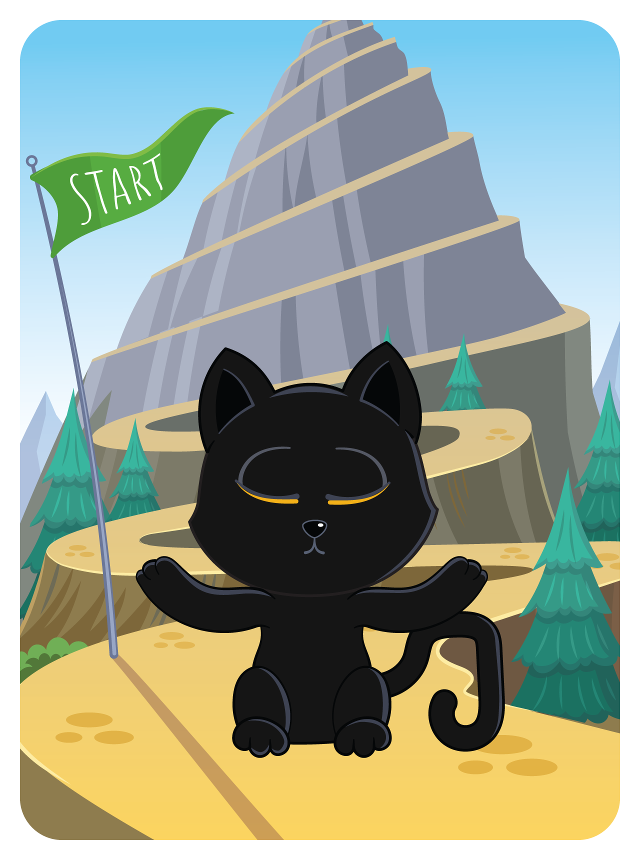 Very, Very, Very, Very, Lucky Black Cat #13939