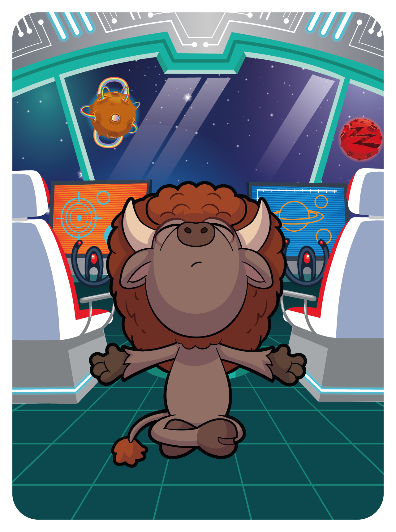 Gary Vaynerchuk - VeeFriends Series 2 - Brave Bison #14014 - NFT # 14014